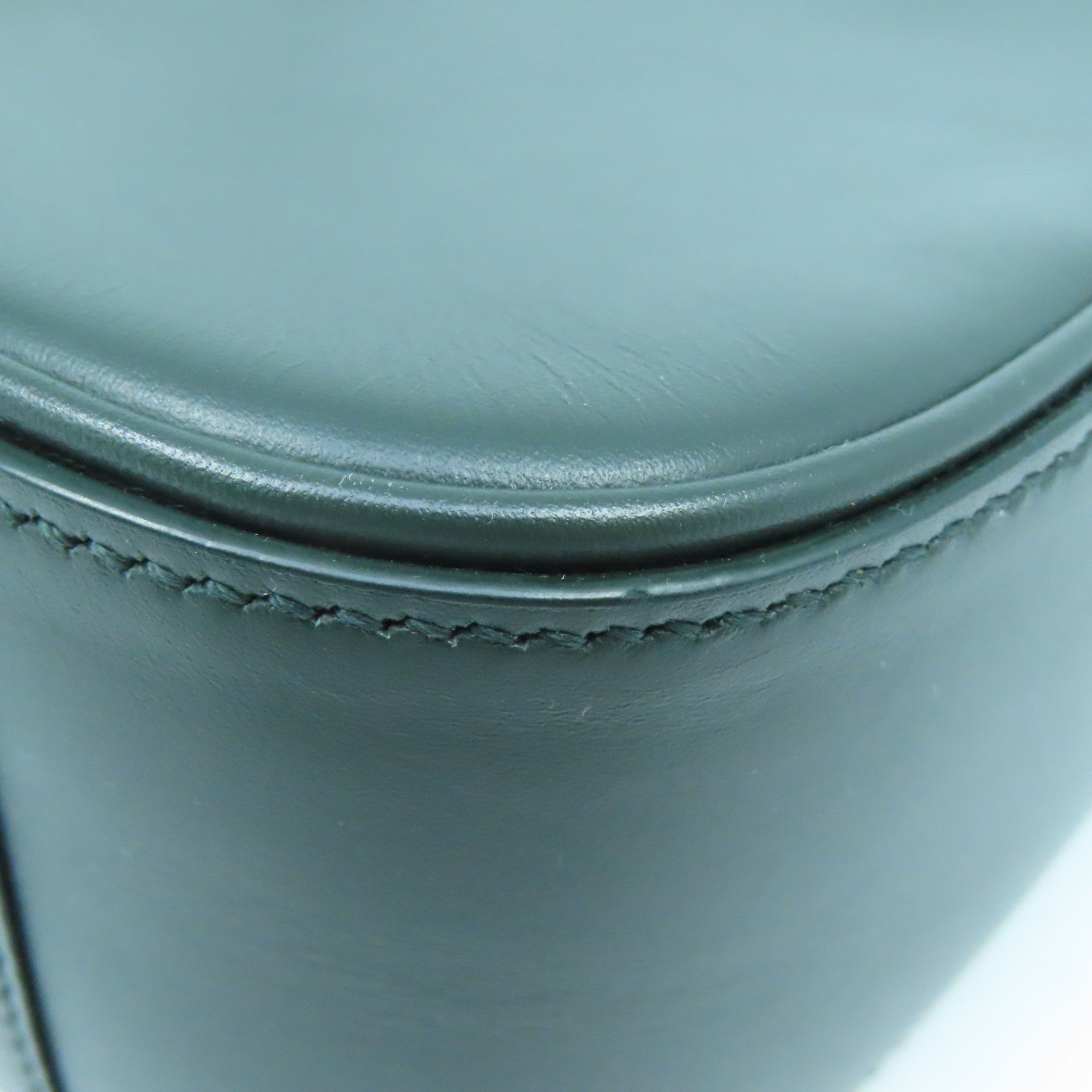 SAINT LAURENT 牛皮皮革Shoulder Bag金扣肩背袋绿色
