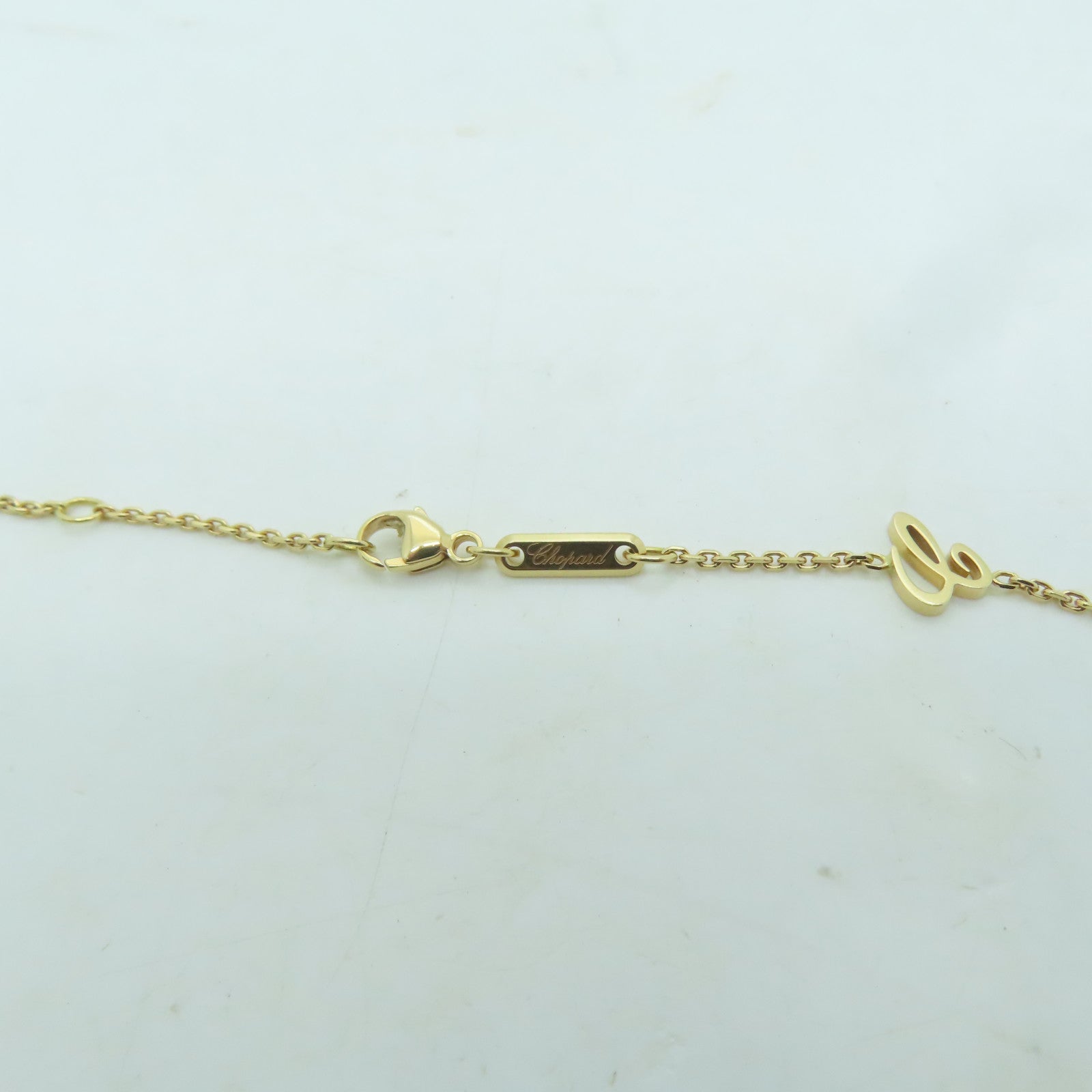 Chopard 18K黃金Necklace項鍊金色/綠色
