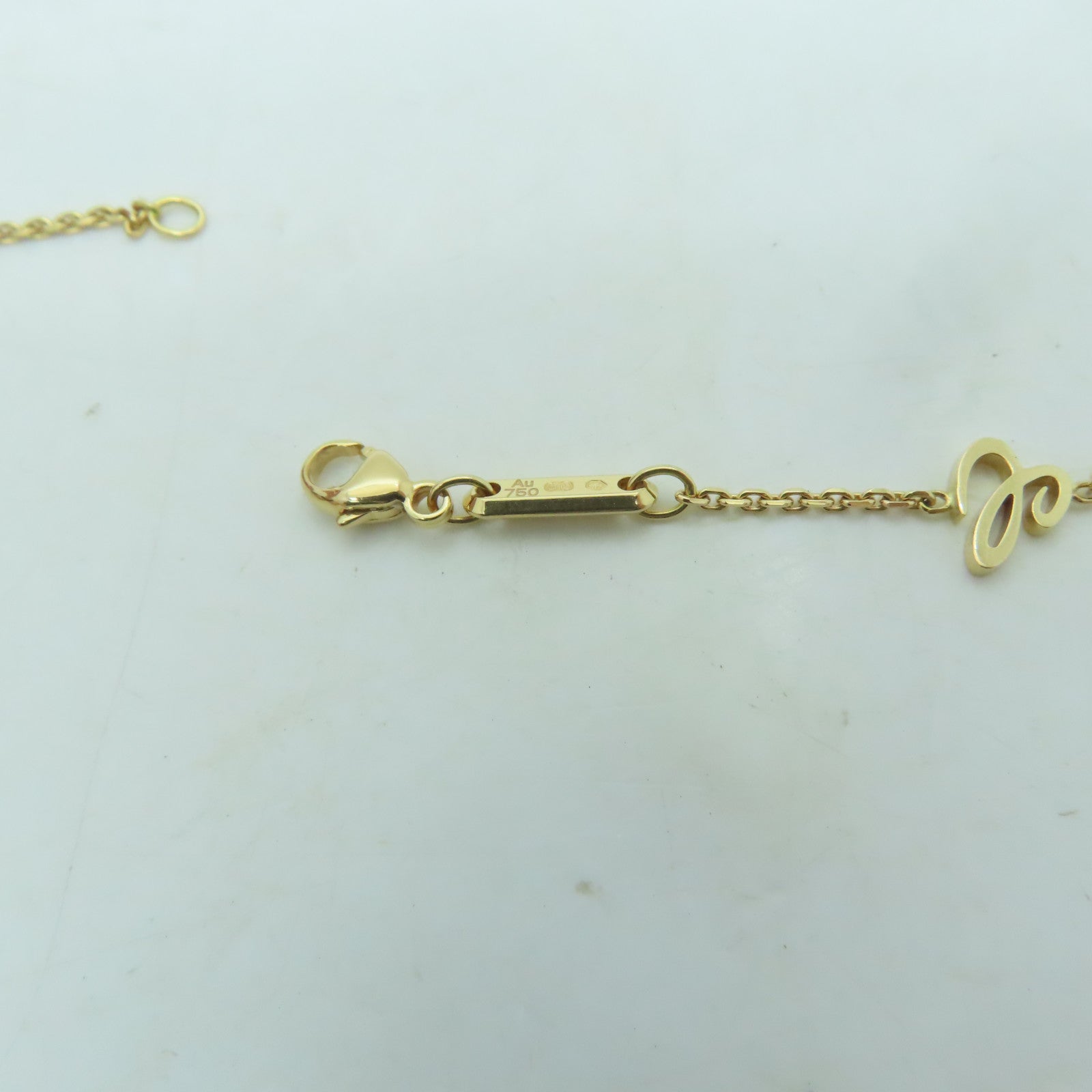 Chopard 18K黃金Necklace項鍊金色/綠色