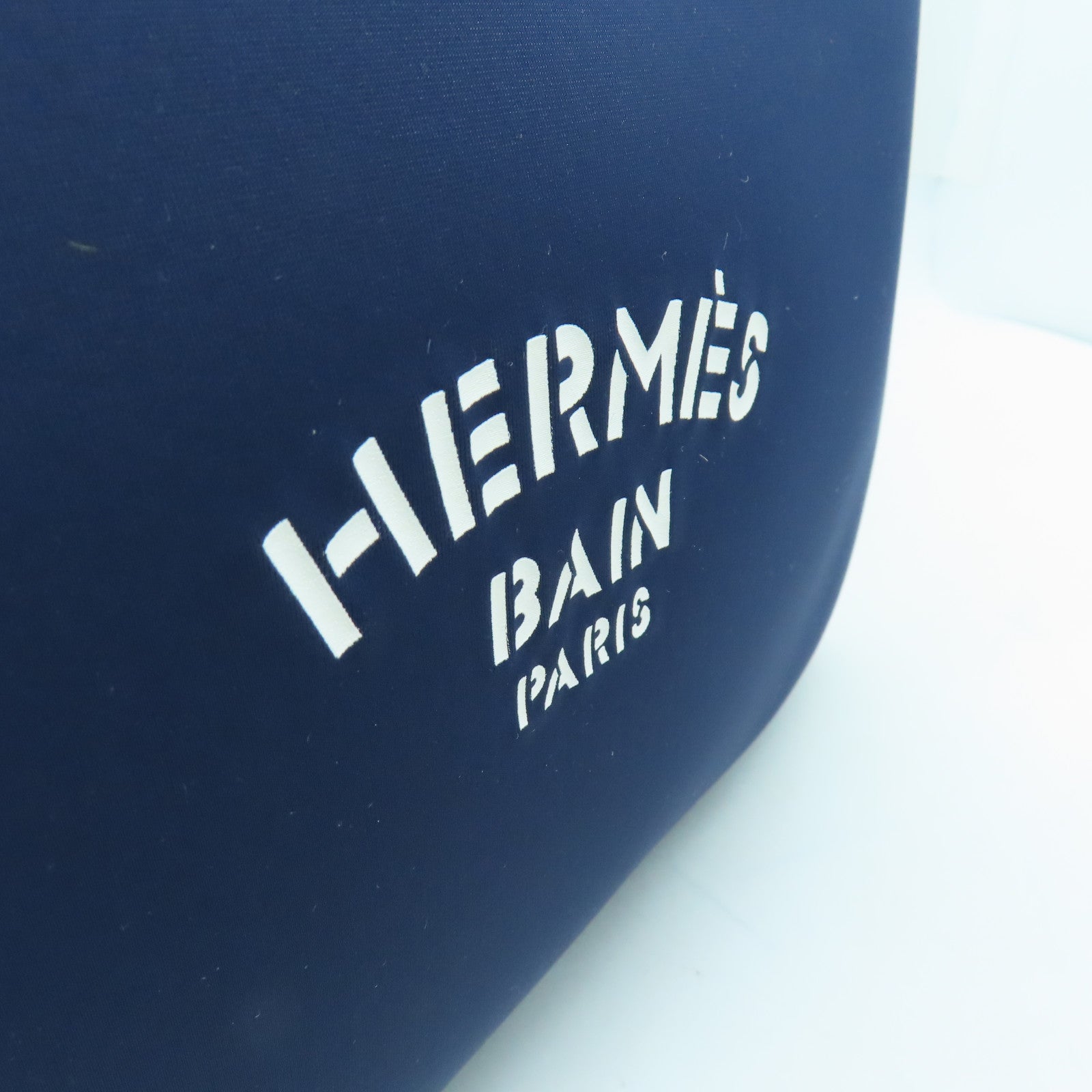 HERMES 【激減優惠】Polyester Clutch手拿包藍色