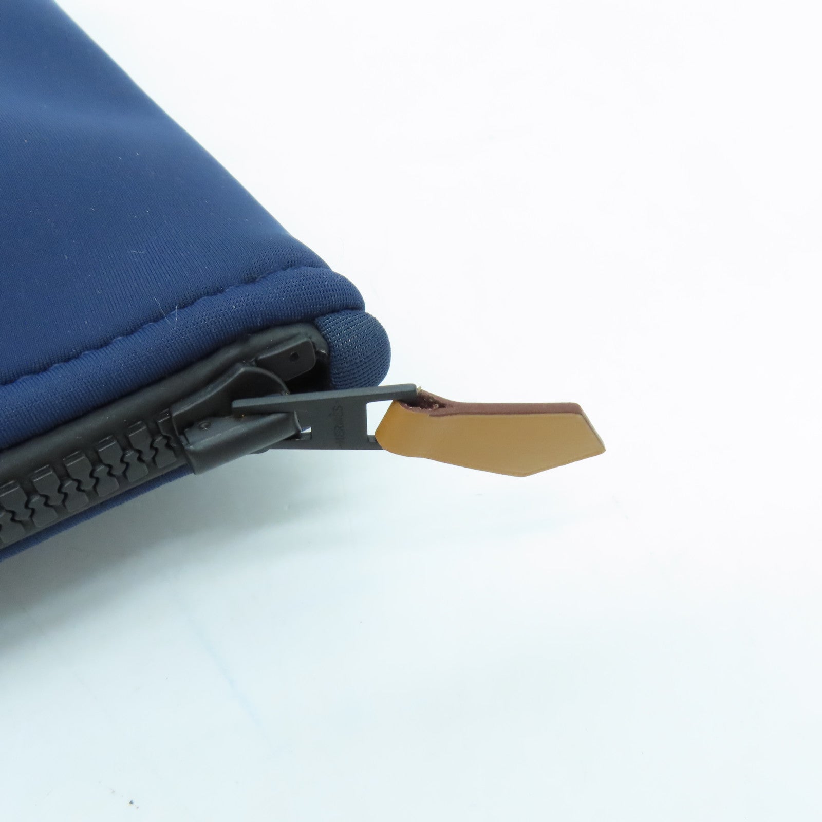 HERMES 【激減優惠】Polyester Clutch手拿包藍色