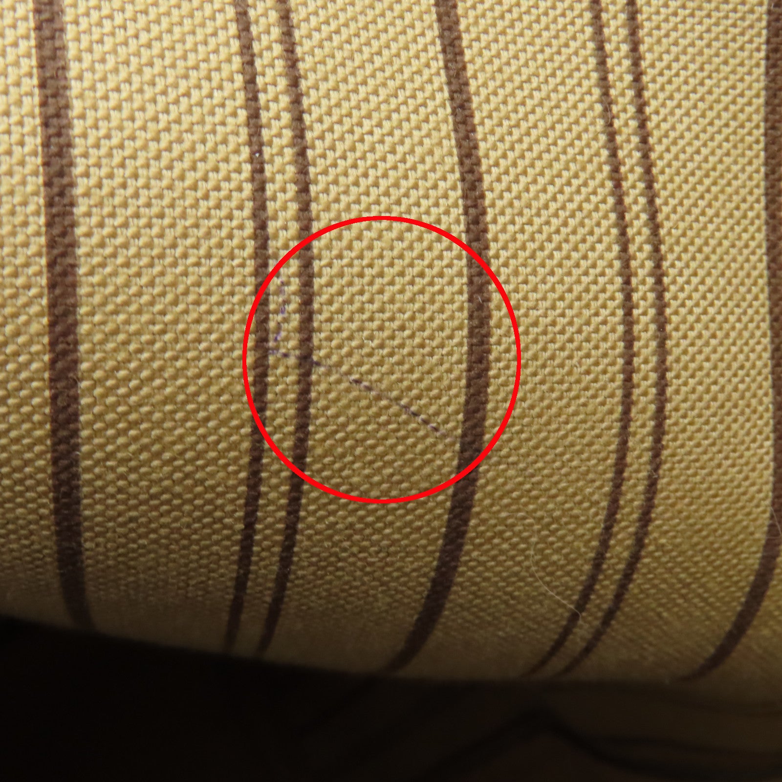 LOUIS VUITTON Monogram Neverfull GM金扣手挽袋啡色