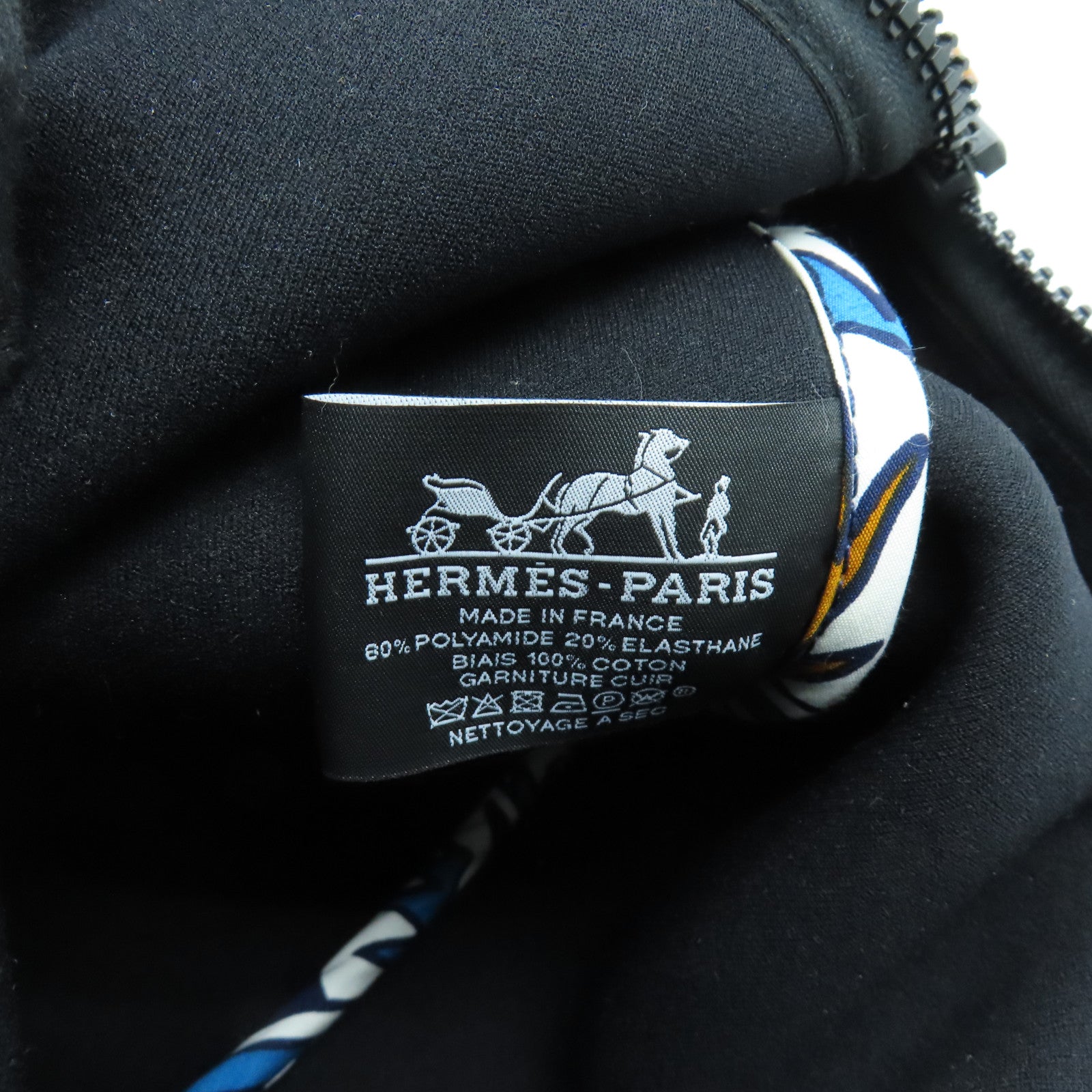 HERMES 【激減優惠】Polyester Clutch手拿包藍色
