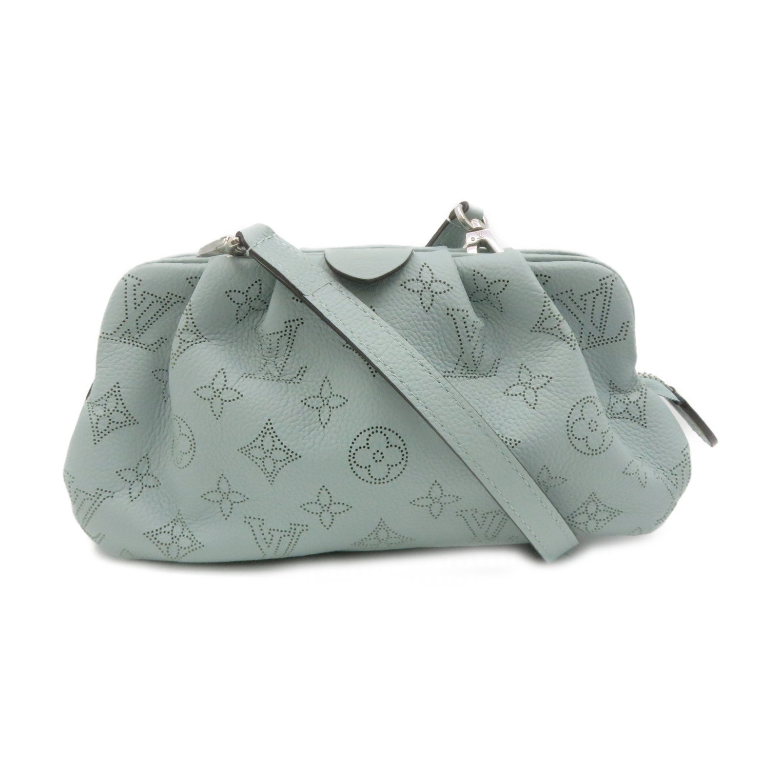 LOUIS VUITTON 【激減優惠】Mahina Scala Mini Pouch Shoulder Bag淺藍色