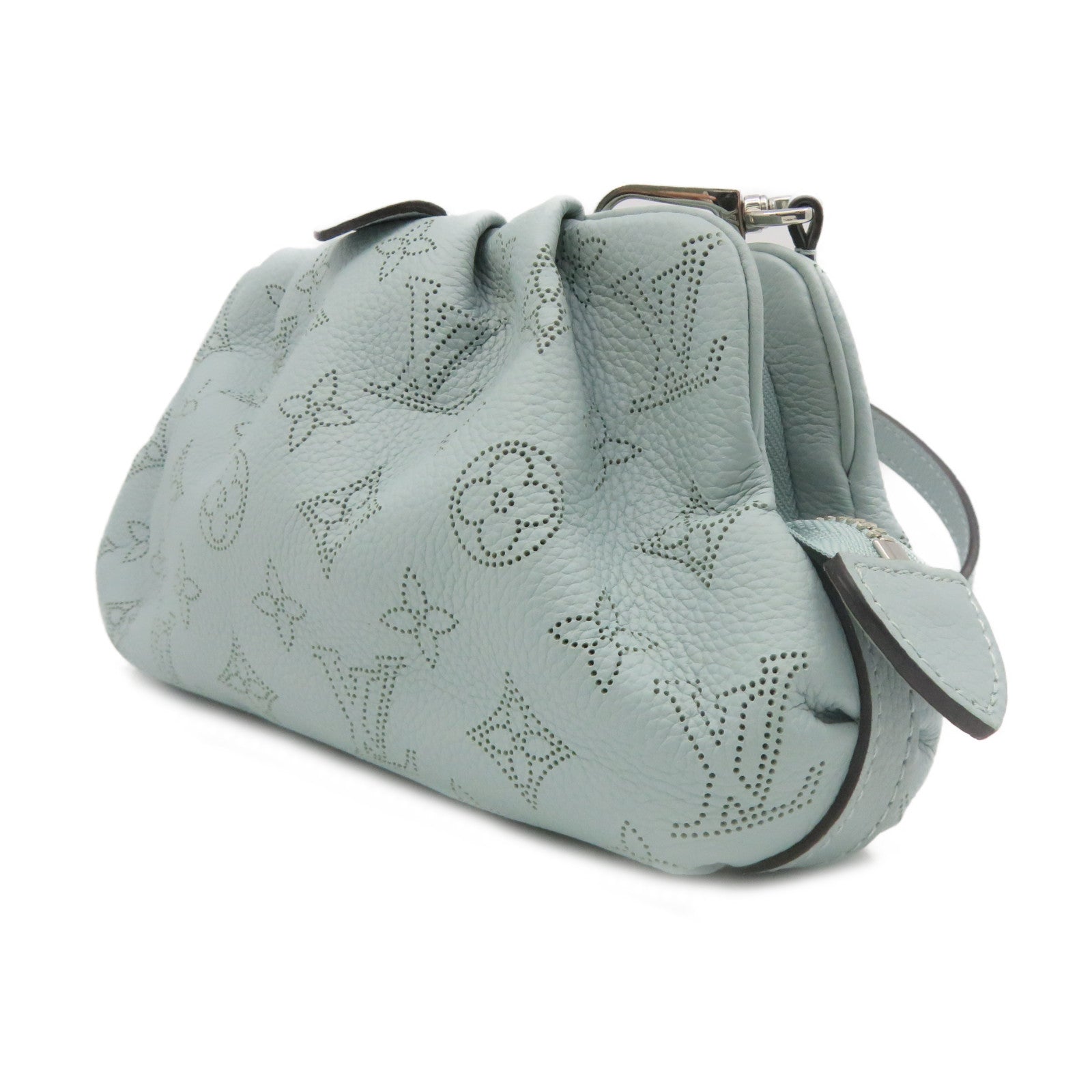 LOUIS VUITTON 【激減優惠】Mahina Scala Mini Pouch Shoulder Bag淺藍色
