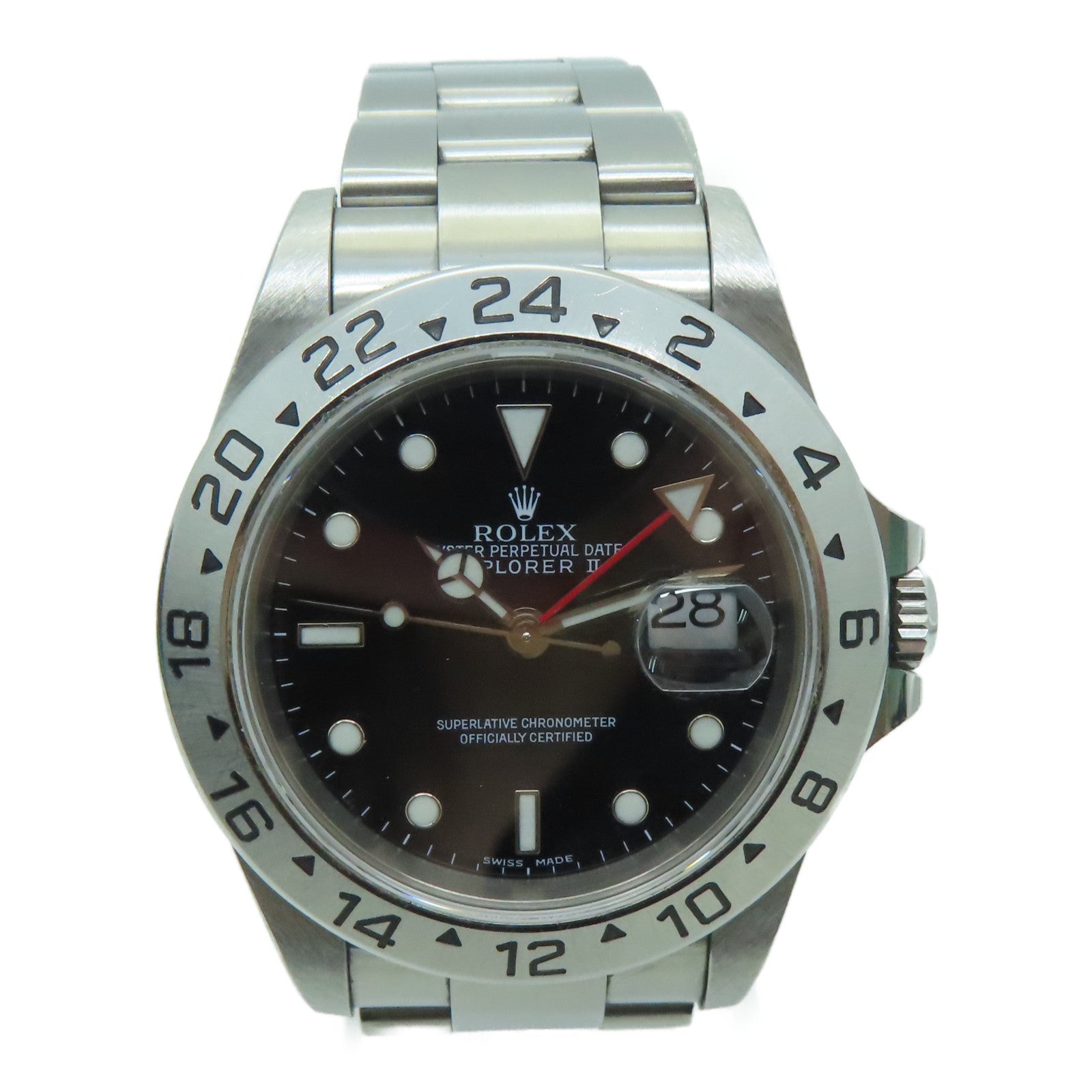 ROLEX 【激減優惠】Explorer II 40mm手錶自動機芯黑色