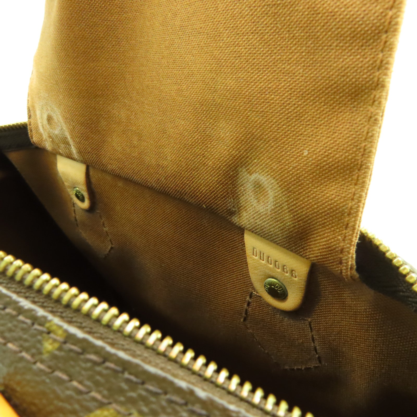 LOUIS VUITTON Monogram Speedy 30金扣手挽袋啡色