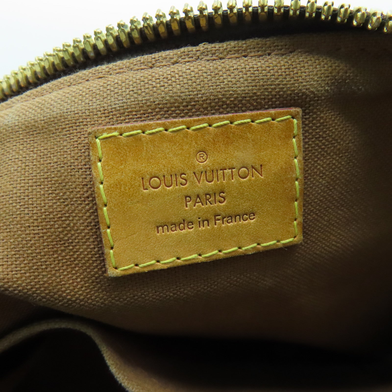 LOUIS VUITTON Monogram Palermo PM金扣手挽肩背兩用袋棕色