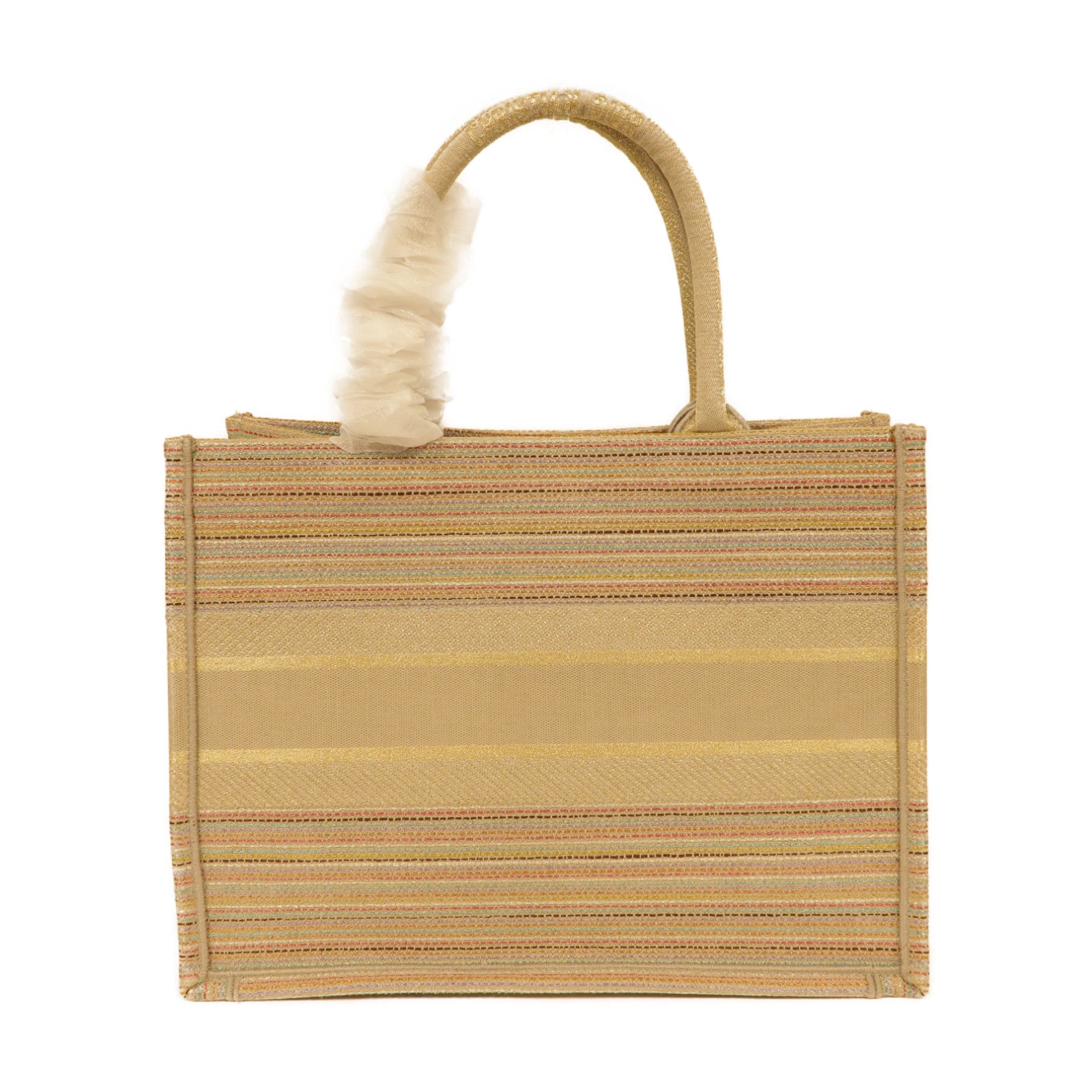Dior 帆布Book Tote Bag手挽袋金色