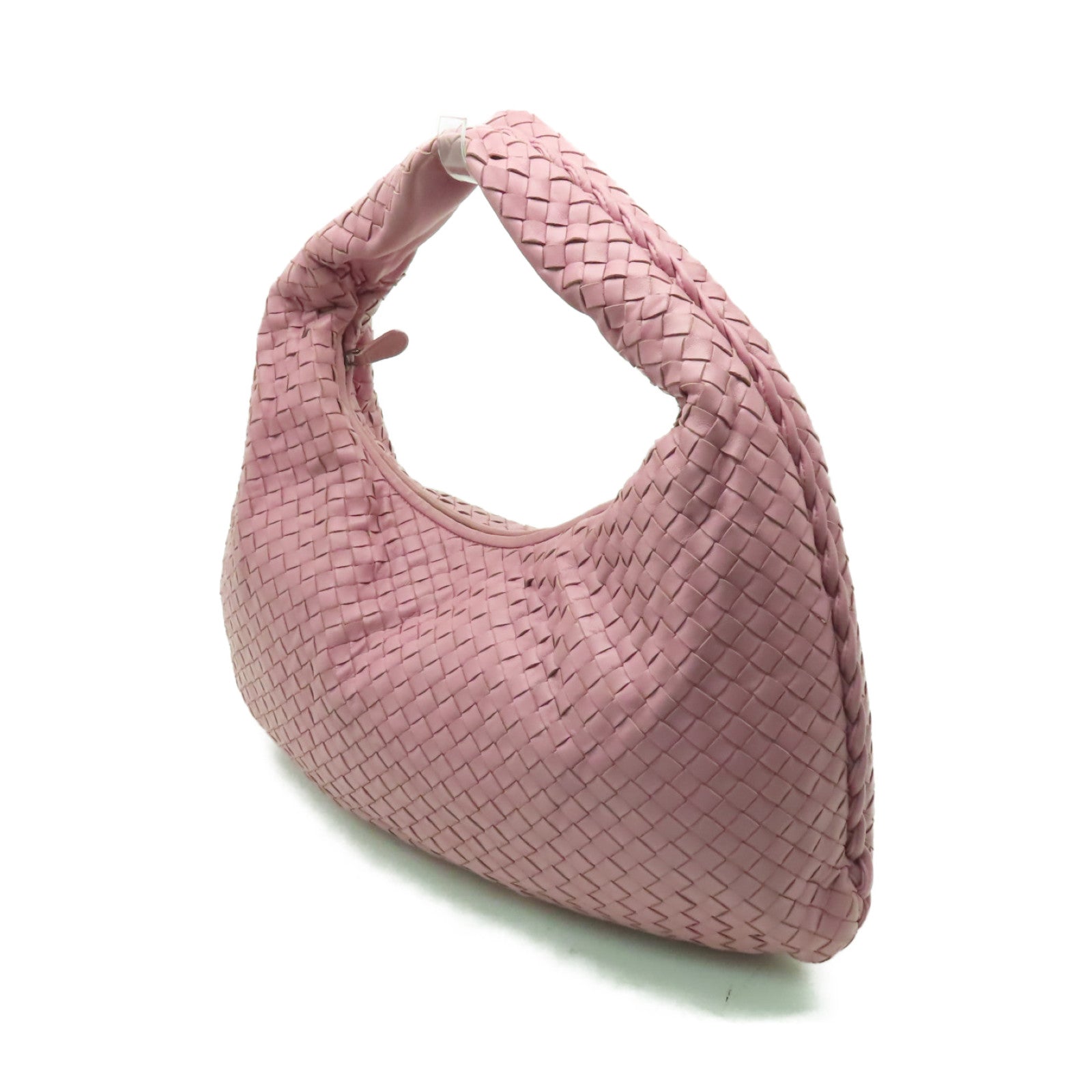 BOTTEGA VENETA 羊皮皮革Shoulder Bag肩背袋粉紅色