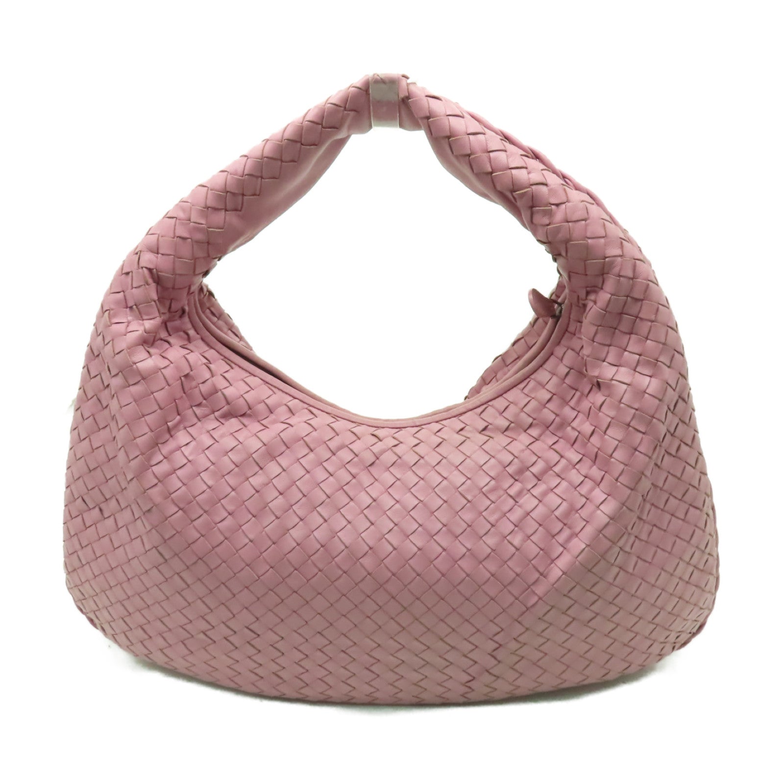 BOTTEGA VENETA 羊皮皮革Shoulder Bag肩背袋粉紅色