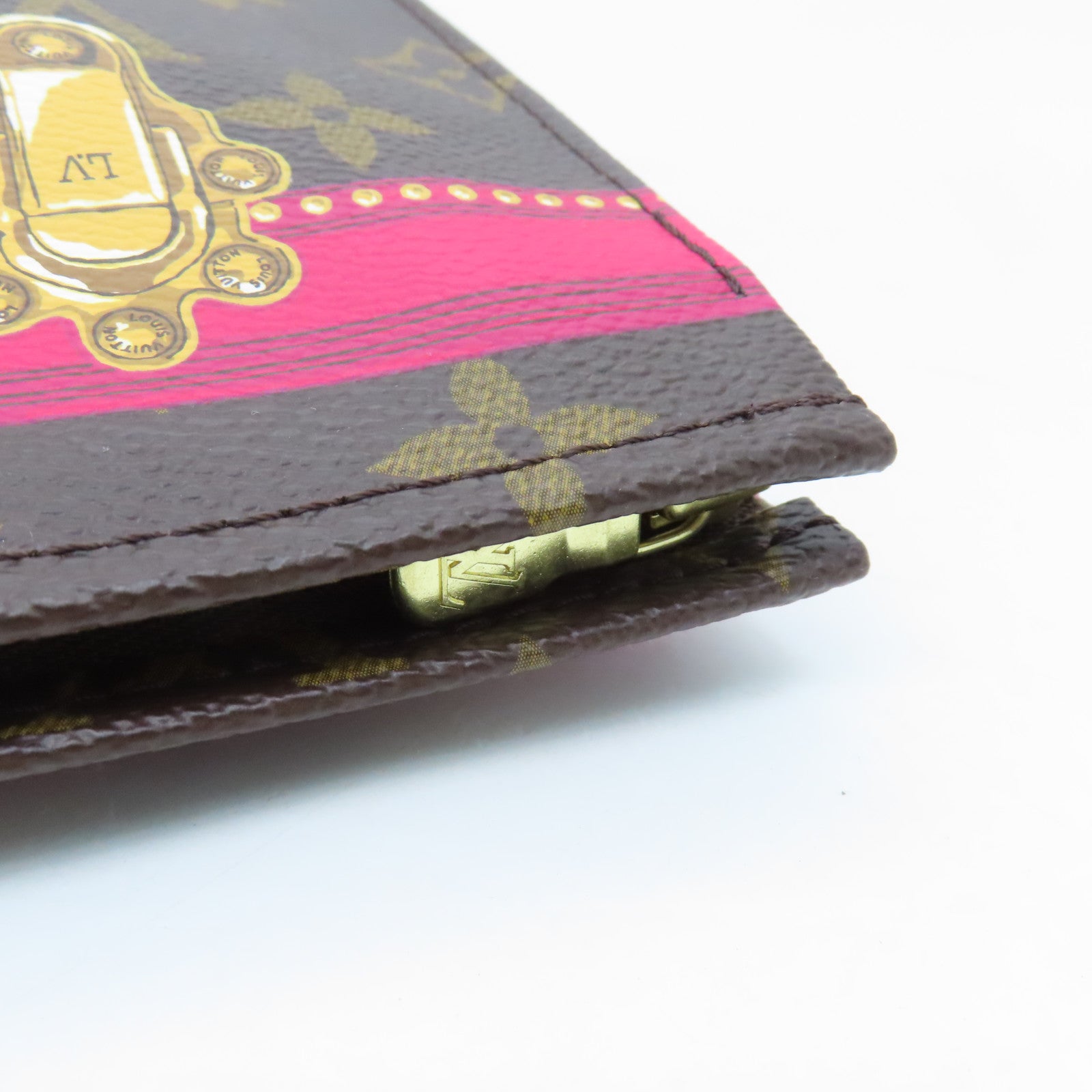 LOUIS VUITTON Monogram Toiletry 26金扣手拿包啡色