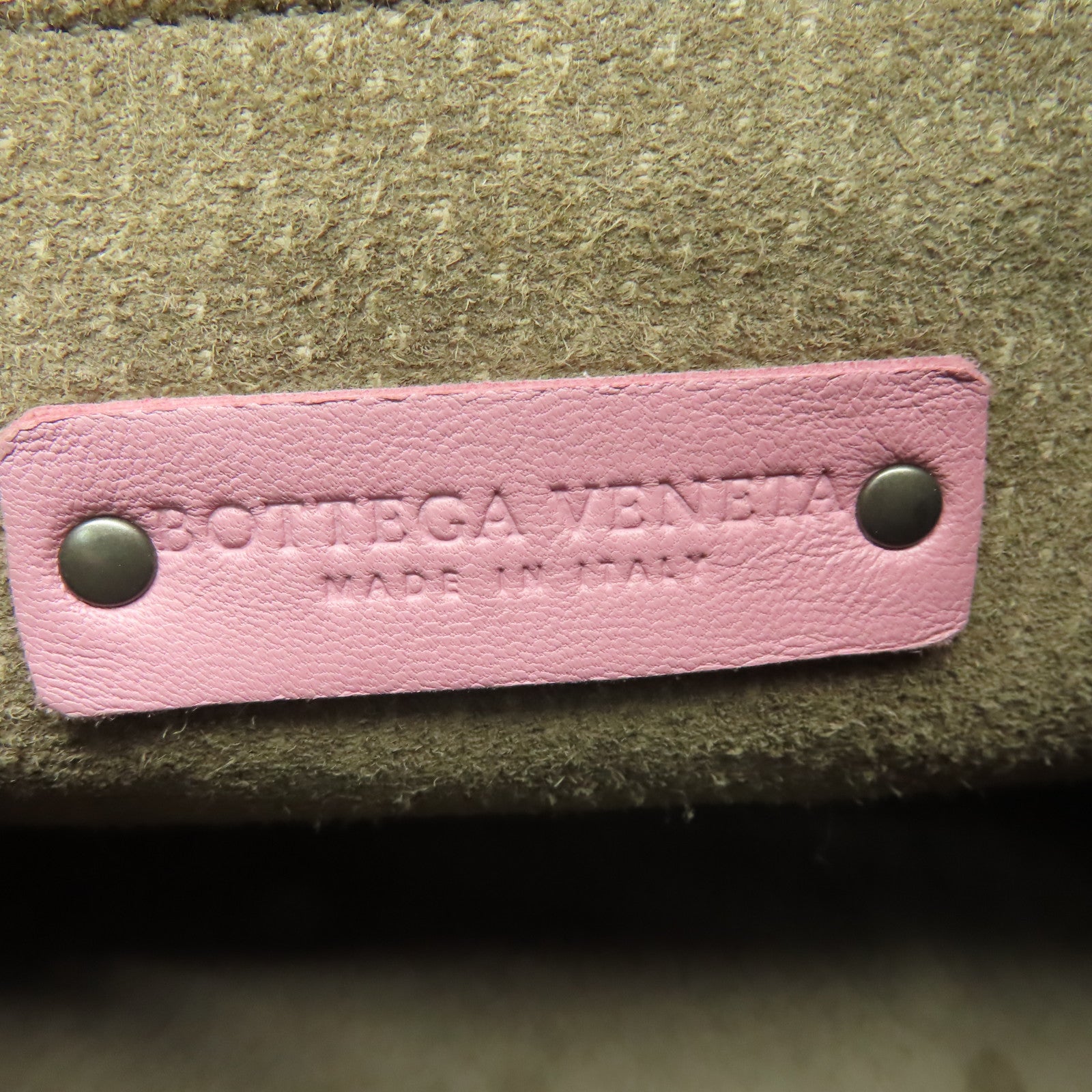 BOTTEGA VENETA 羊皮皮革Shoulder Bag肩背袋粉紅色