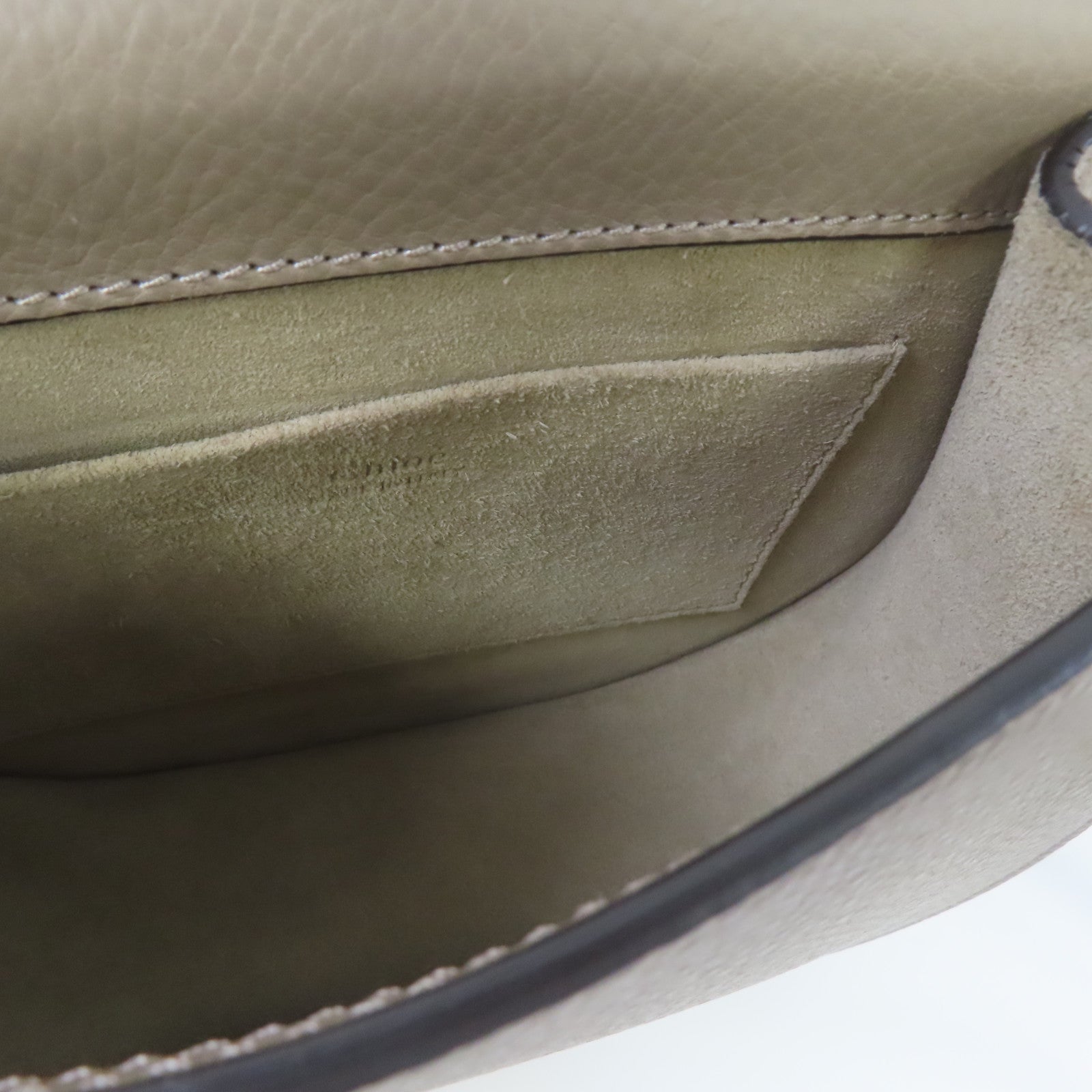 Chloe 牛皮皮革Shoulder Bag金扣手挽肩背兩用袋灰色