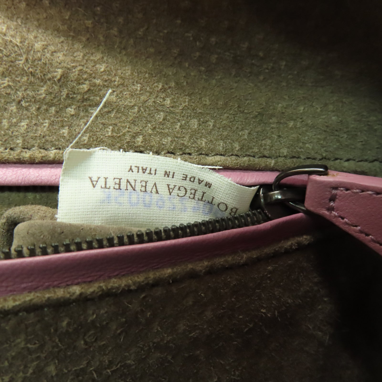 BOTTEGA VENETA 羊皮皮革Shoulder Bag肩背袋粉紅色