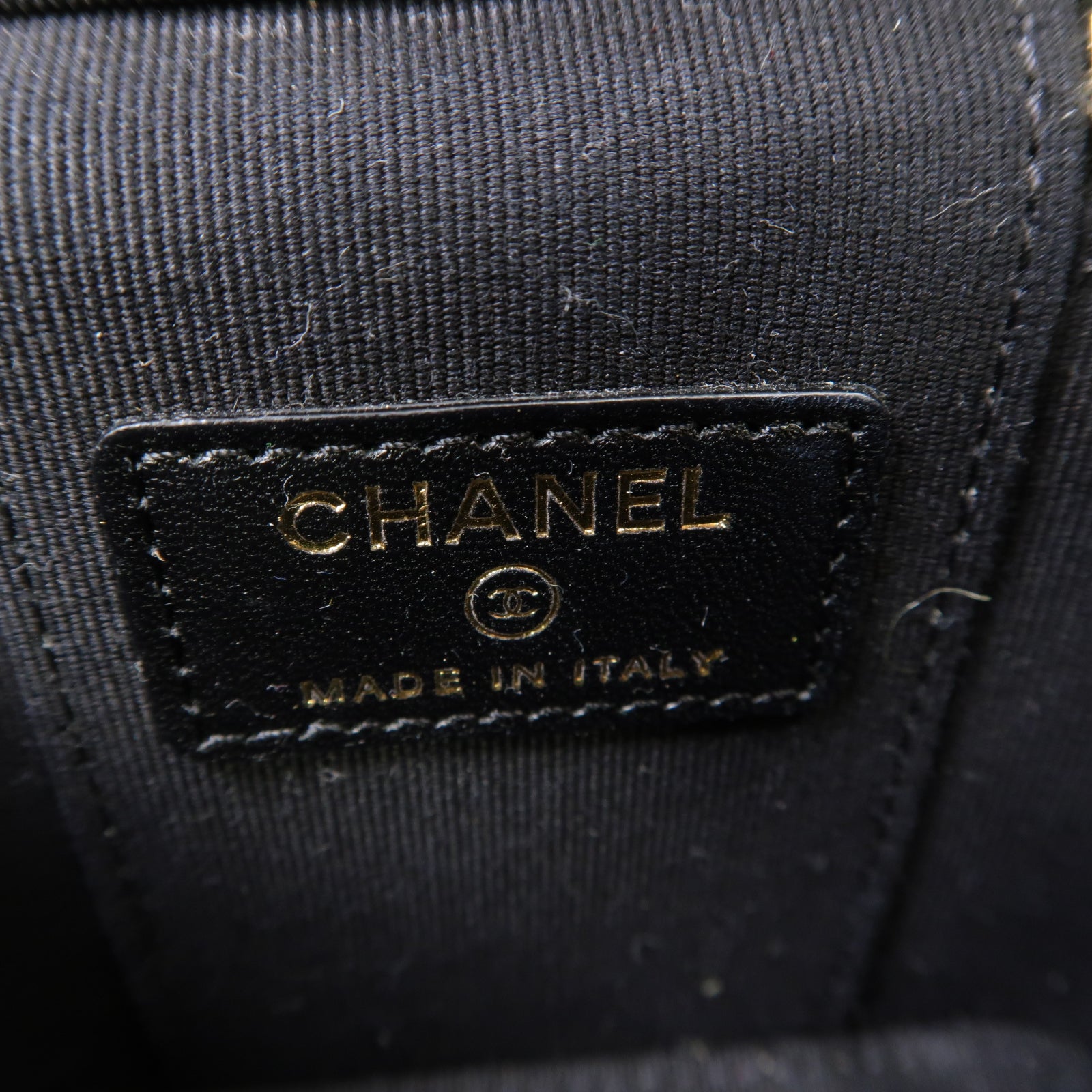 CHANEL 菱格羊皮皮革2way Chain Shoulder Bag金扣手挽肩背兩用袋黒色