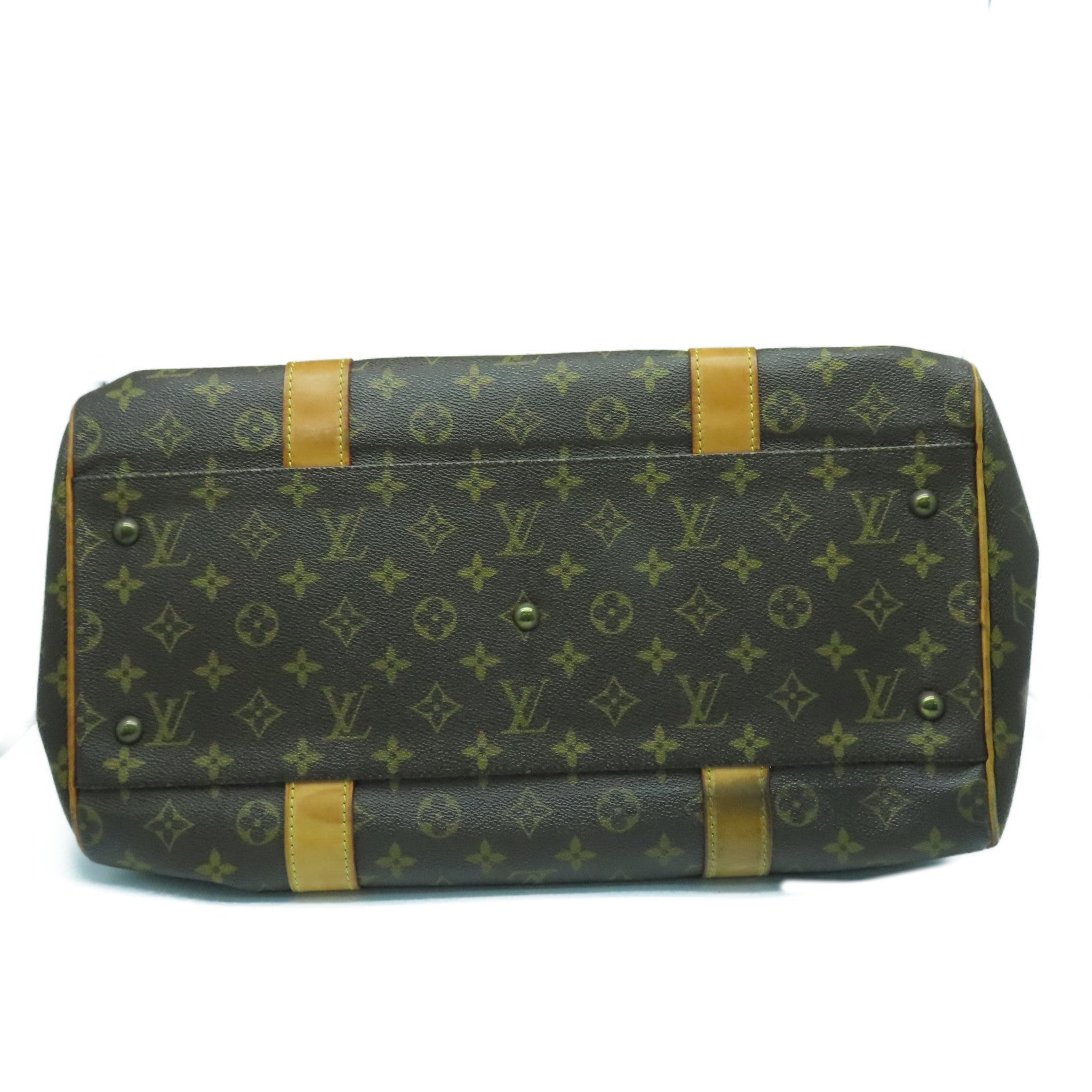 LOUIS VUITTON Monogram Carryall Tote Bag金扣手挽袋啡色