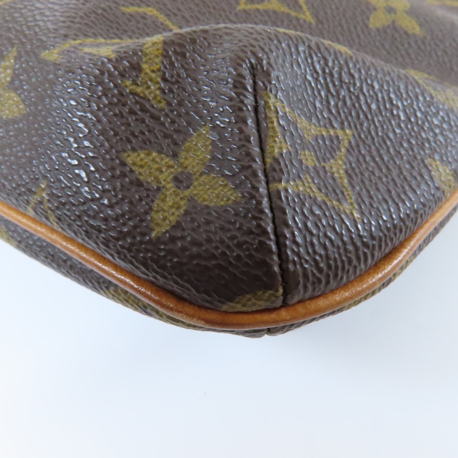 LOUIS VUITTON Monogram Musette Tango金扣肩背袋啡色