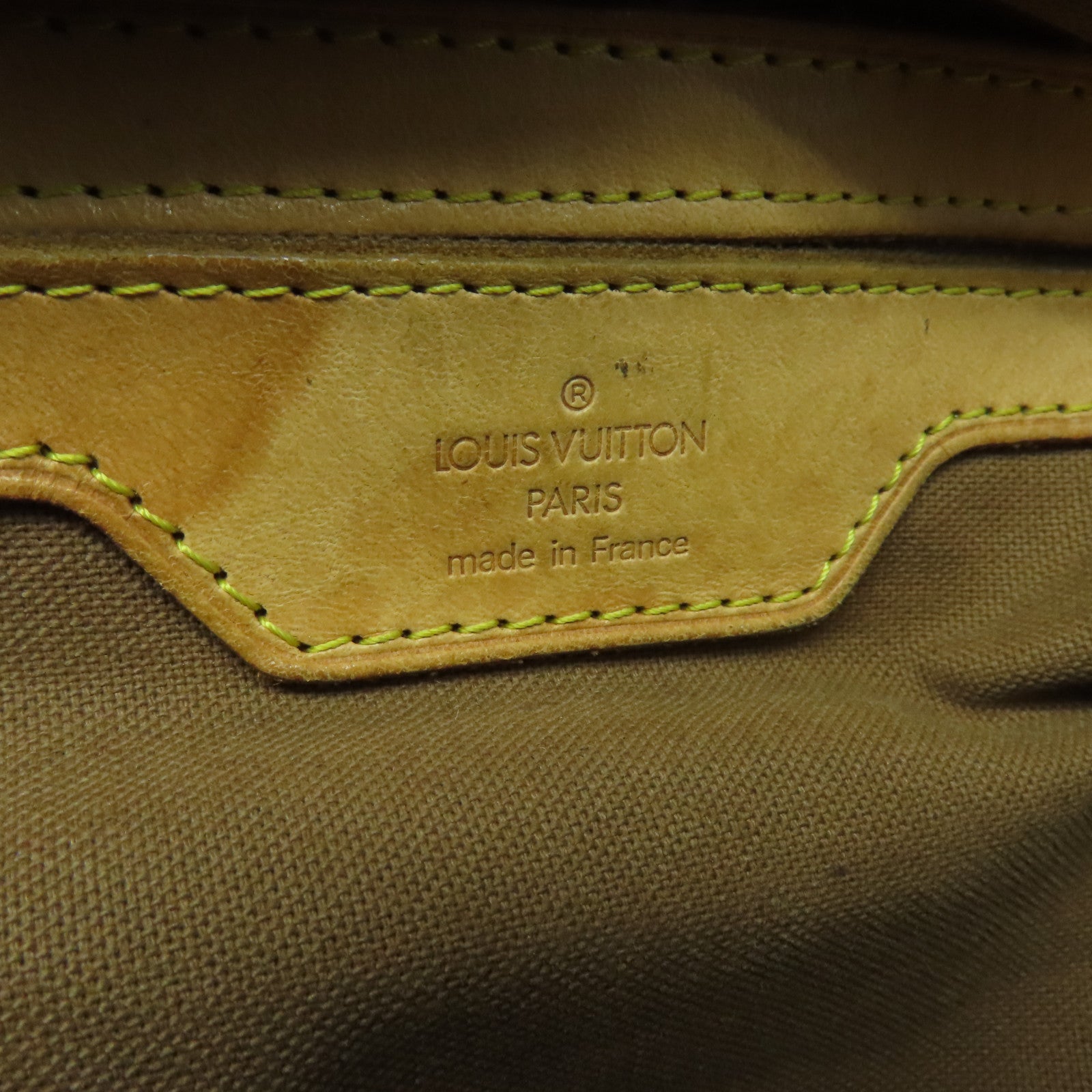 LOUIS VUITTON Monogram Carryall Tote Bag金扣手挽袋啡色