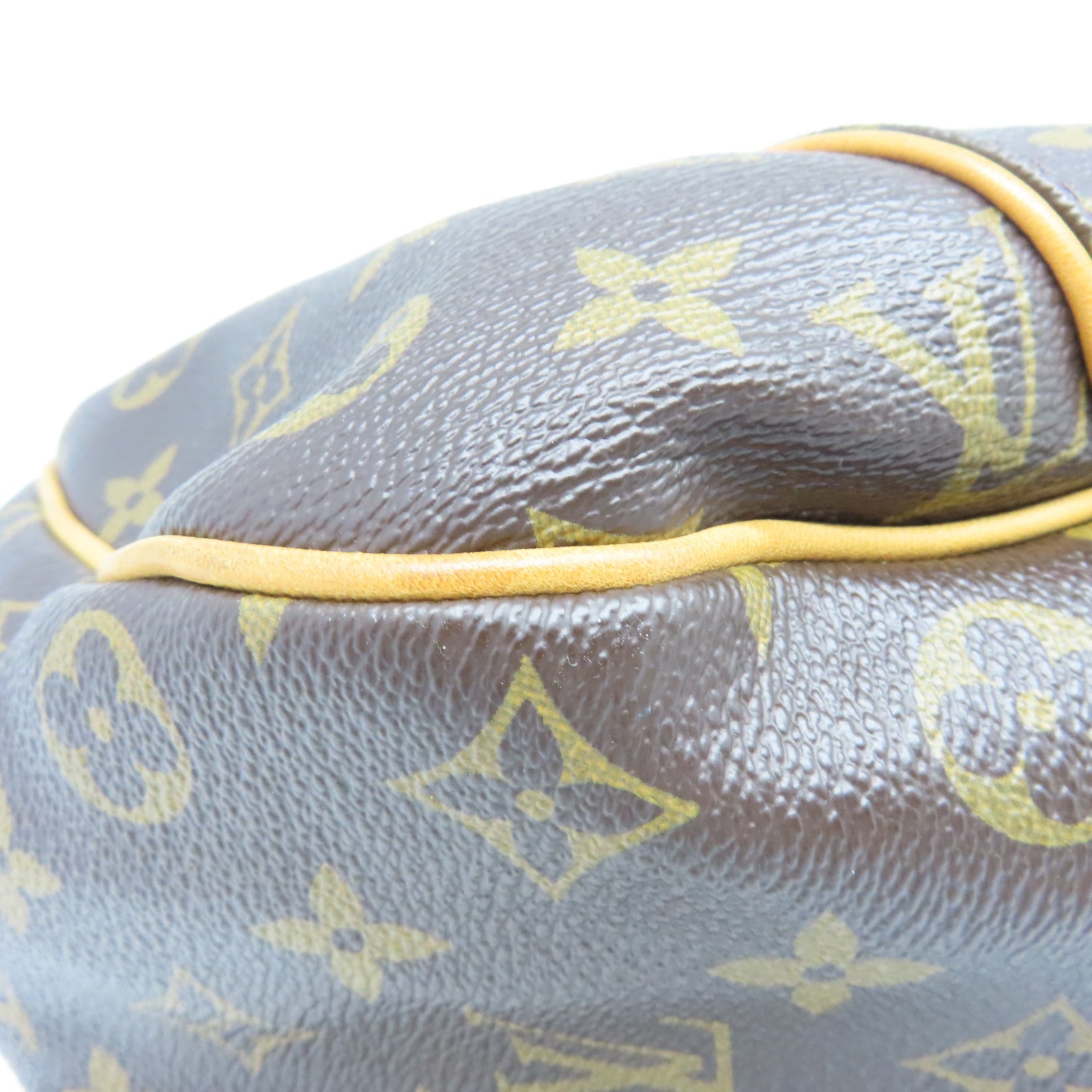 LOUIS VUITTON 【激減優惠】Monogram Galliera PM金扣手挽袋啡色