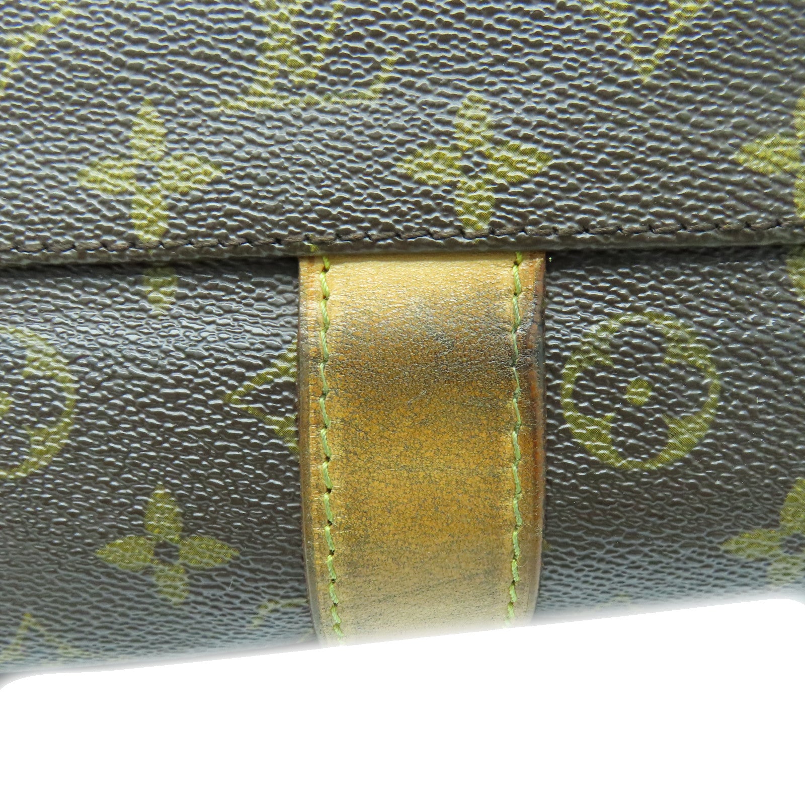 LOUIS VUITTON Monogram Carryall Tote Bag金扣手挽袋啡色