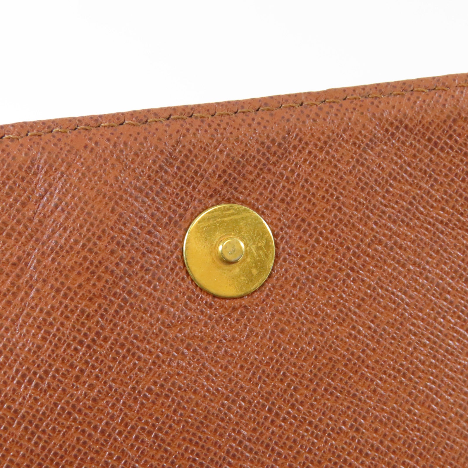 LOUIS VUITTON Monogram Musette Tango金扣肩背袋啡色