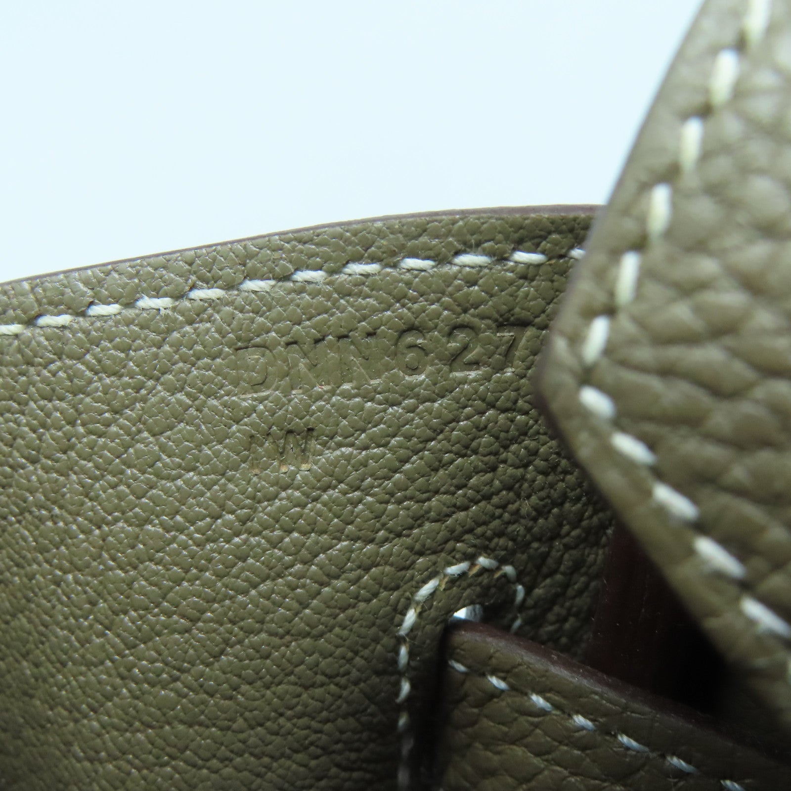 HERMES Togo皮革Birkin 30金扣手挽袋大象灰