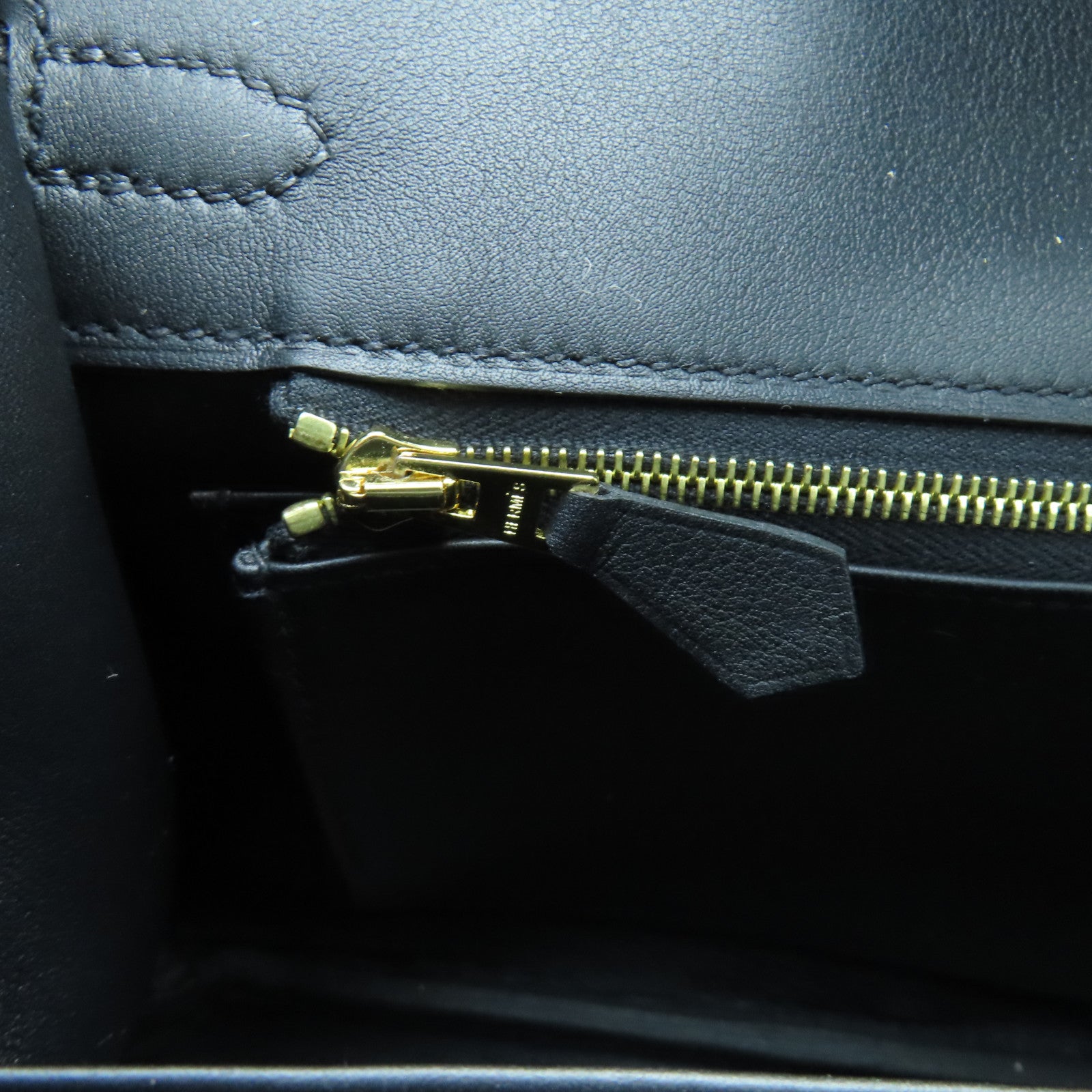 HERMES 【激減優惠】Swift皮革Birkin 25 Hand Bag金扣手挽袋黑色