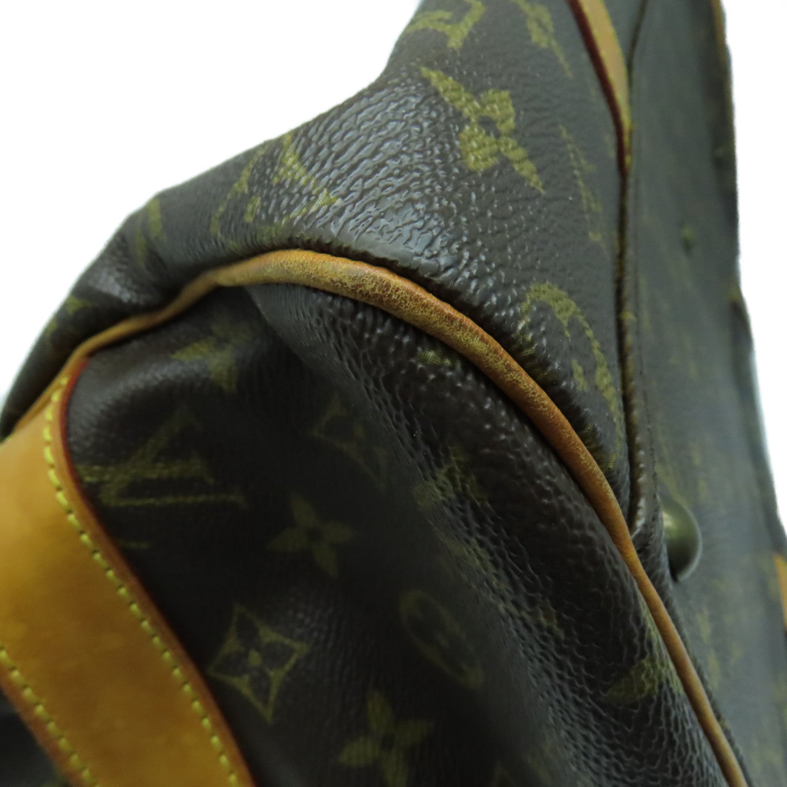 LOUIS VUITTON Monogram Carryall Tote Bag金扣手挽袋啡色