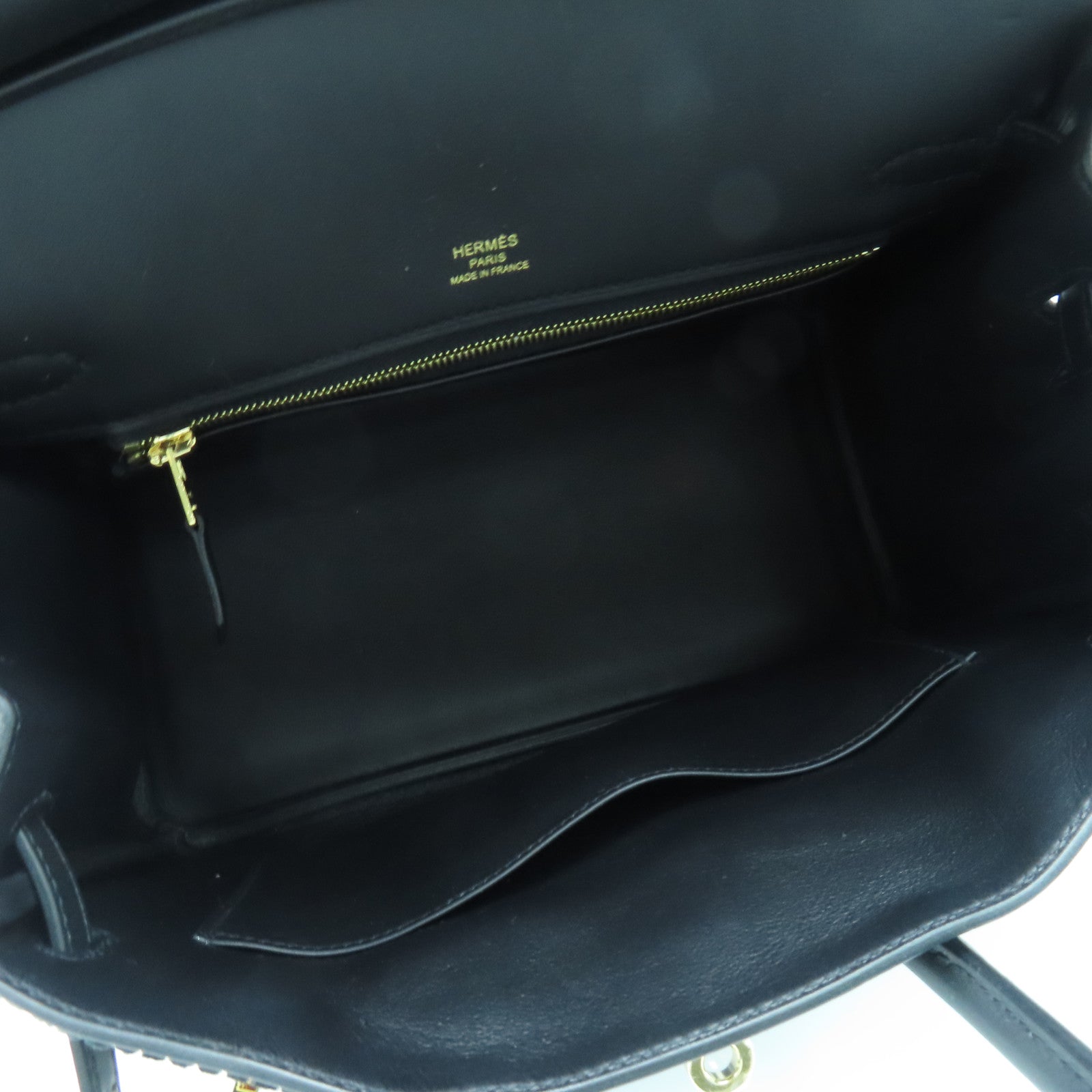 HERMES 【激減優惠】Swift皮革Birkin 25 Hand Bag金扣手挽袋黑色