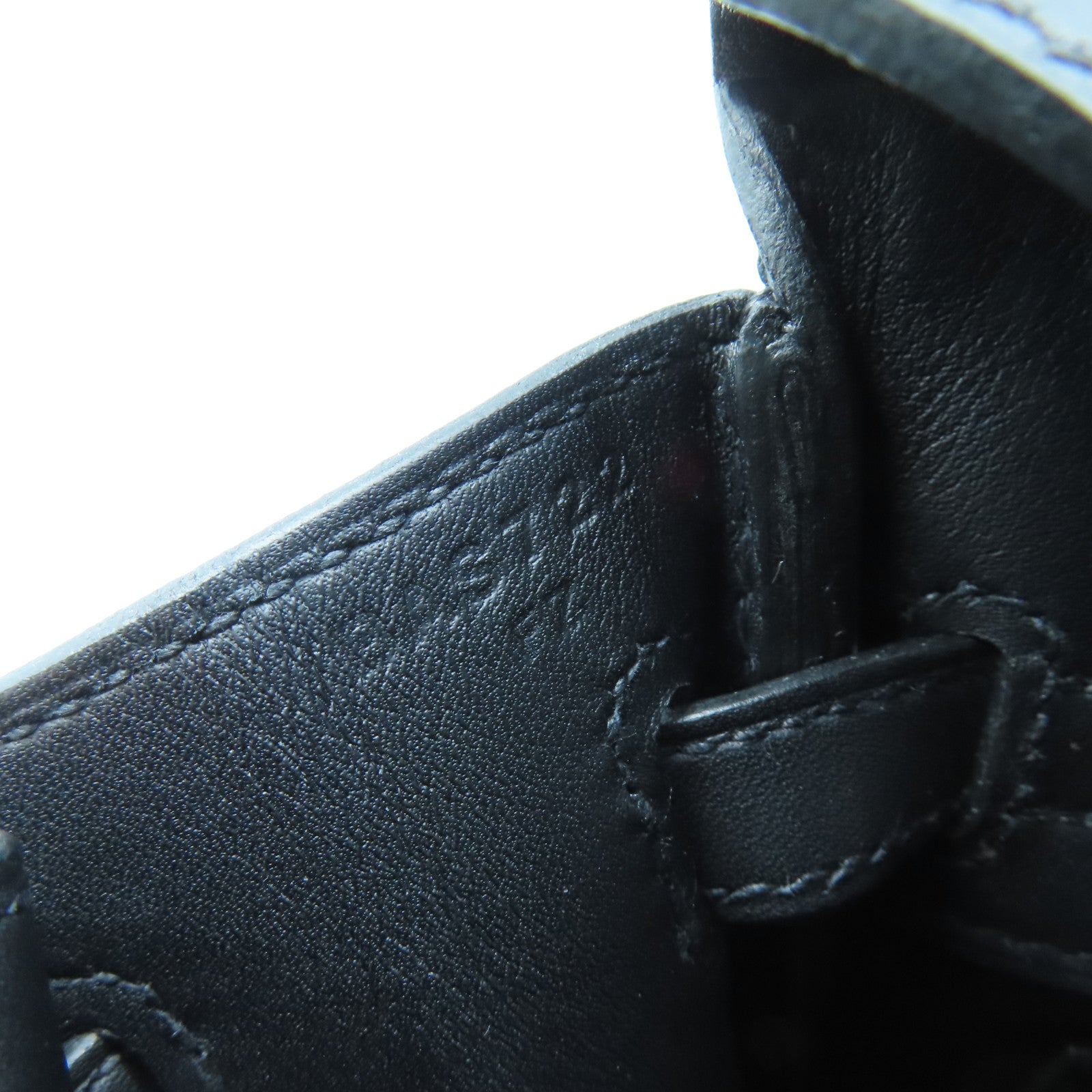 HERMES 【激減優惠】Swift皮革Birkin 25 Hand Bag金扣手挽袋黑色