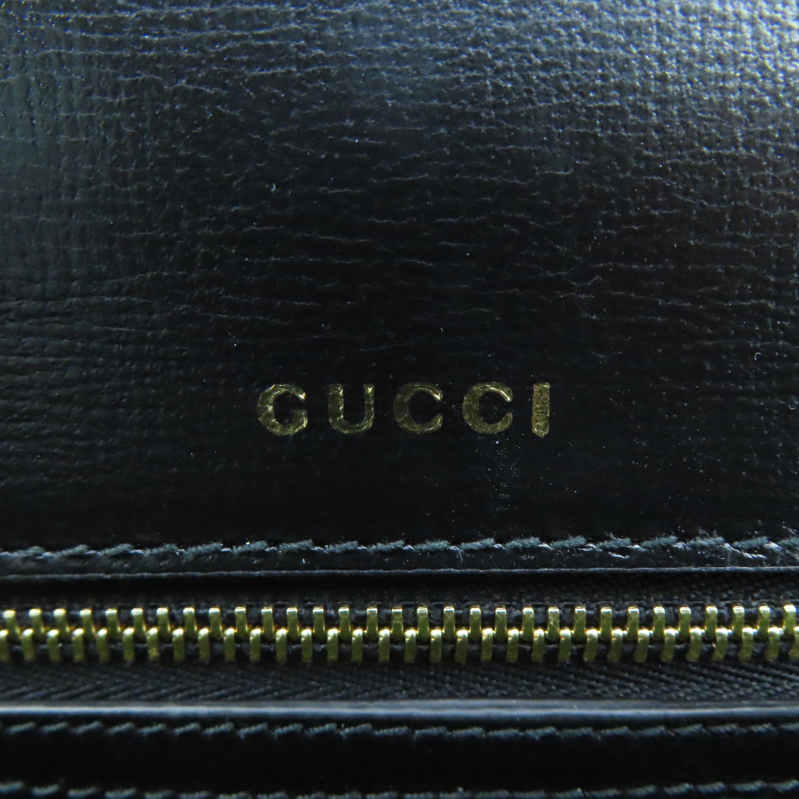 GUCCI 牛皮皮革Shoulder Bag金扣肩背袋黑色