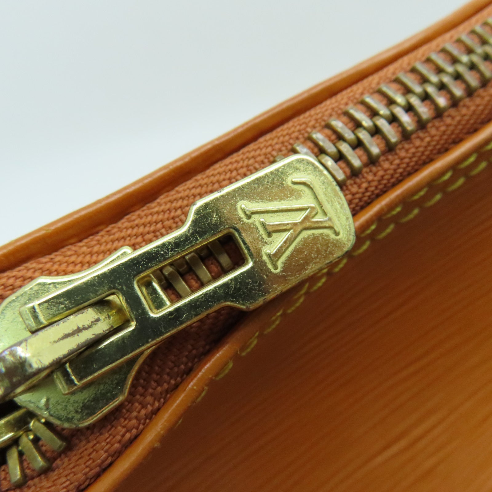 LOUIS VUITTON Epi Keepall 50 Boston Bag金扣波士頓包啡色