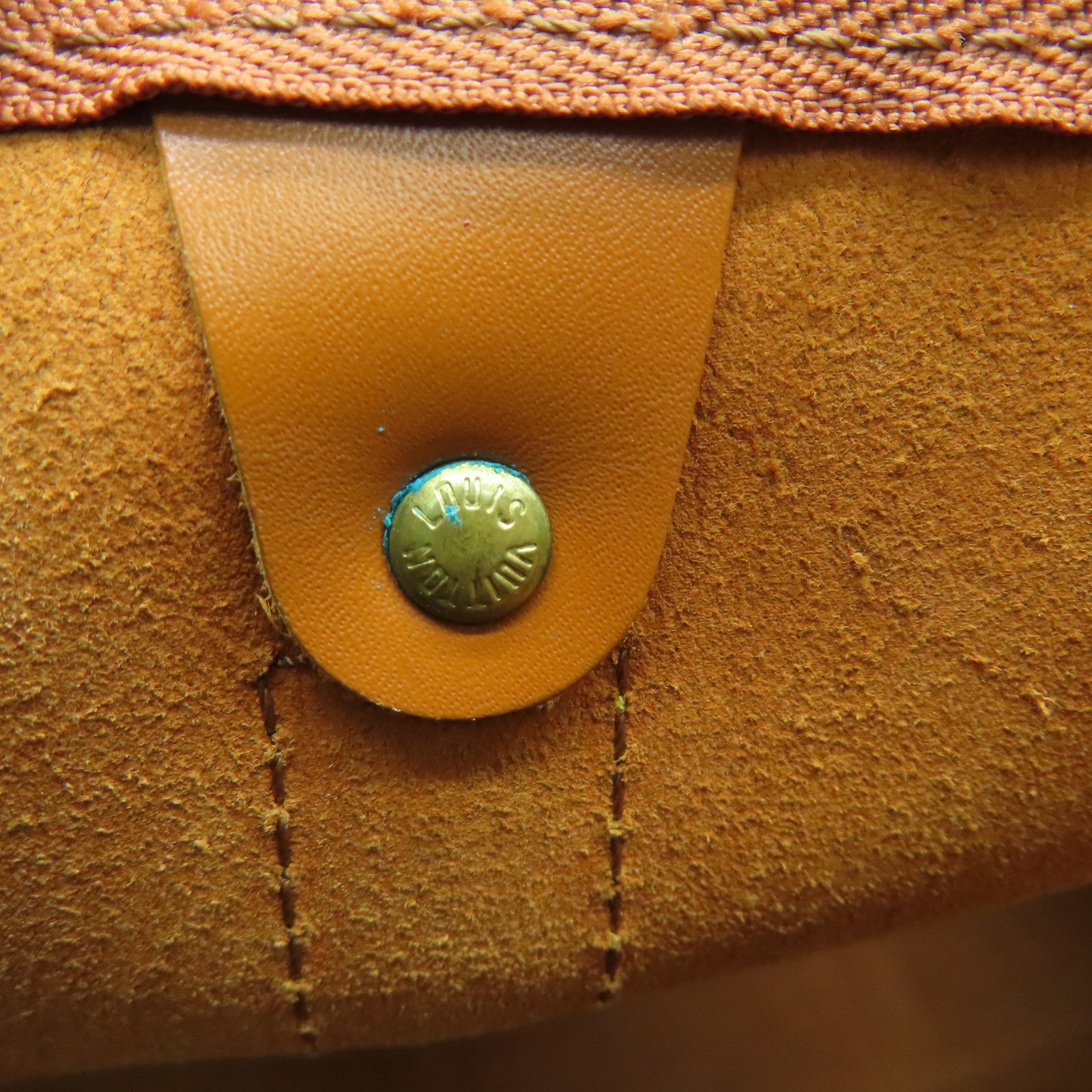 LOUIS VUITTON Epi Keepall 50 Boston Bag金扣波士頓包啡色
