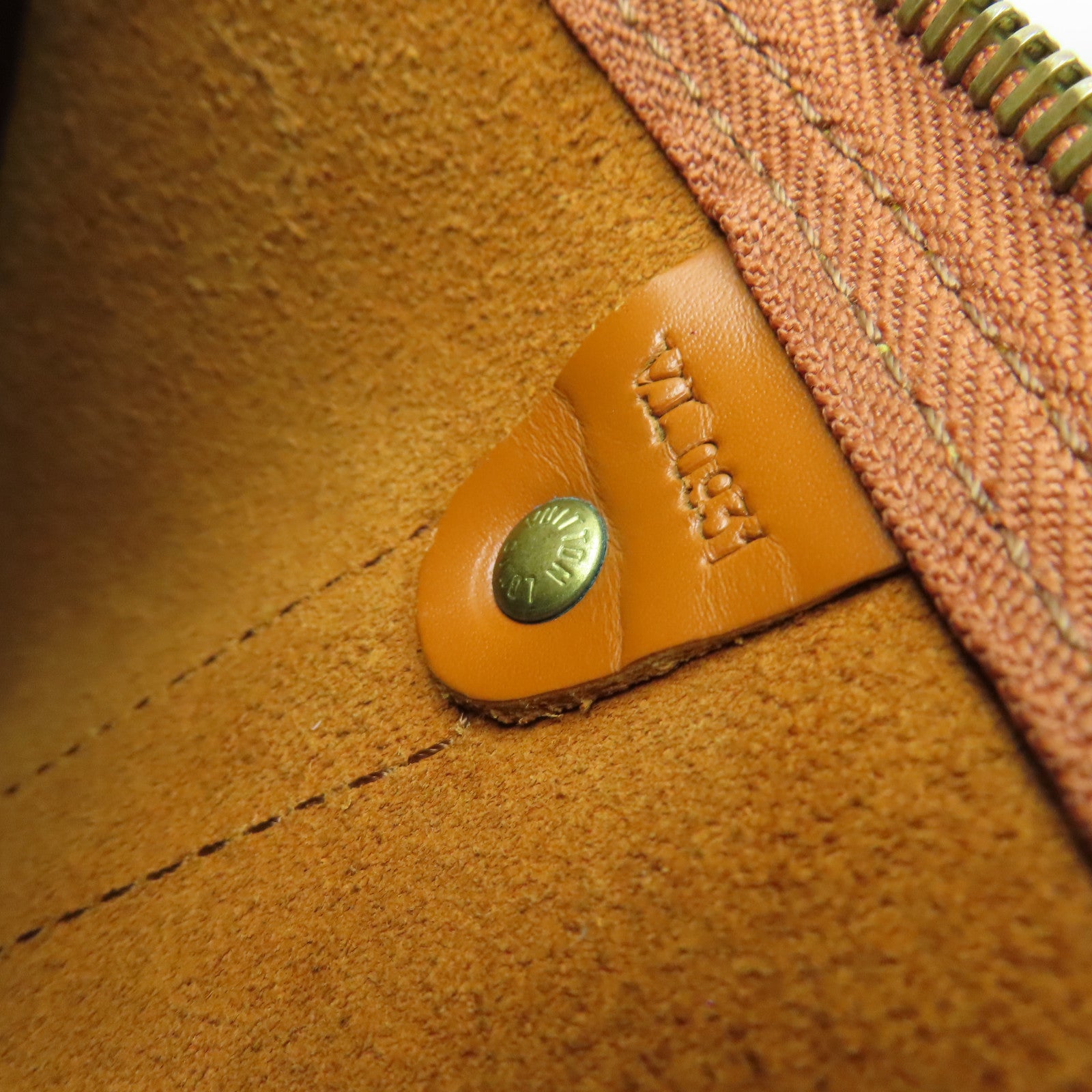 LOUIS VUITTON Epi Keepall 50 Boston Bag金扣波士頓包啡色