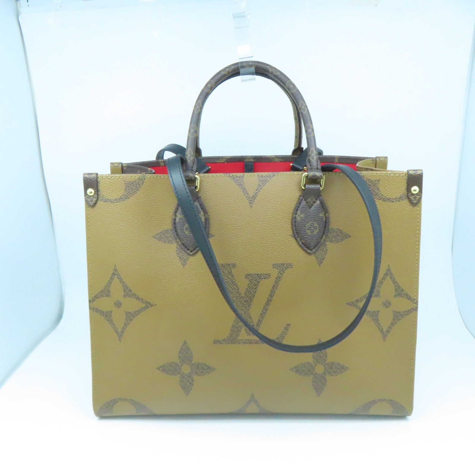 Onthego Gm Lv Tas Groot LOUIS VUITTON Monogram Giant On The Go MM
