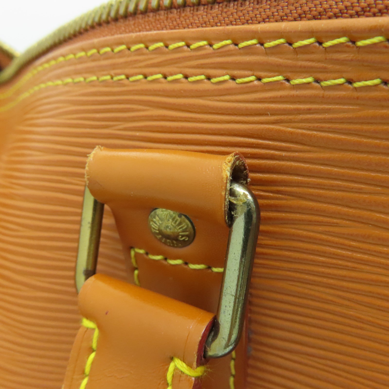 LOUIS VUITTON Epi Keepall 50 Boston Bag金扣波士頓包啡色