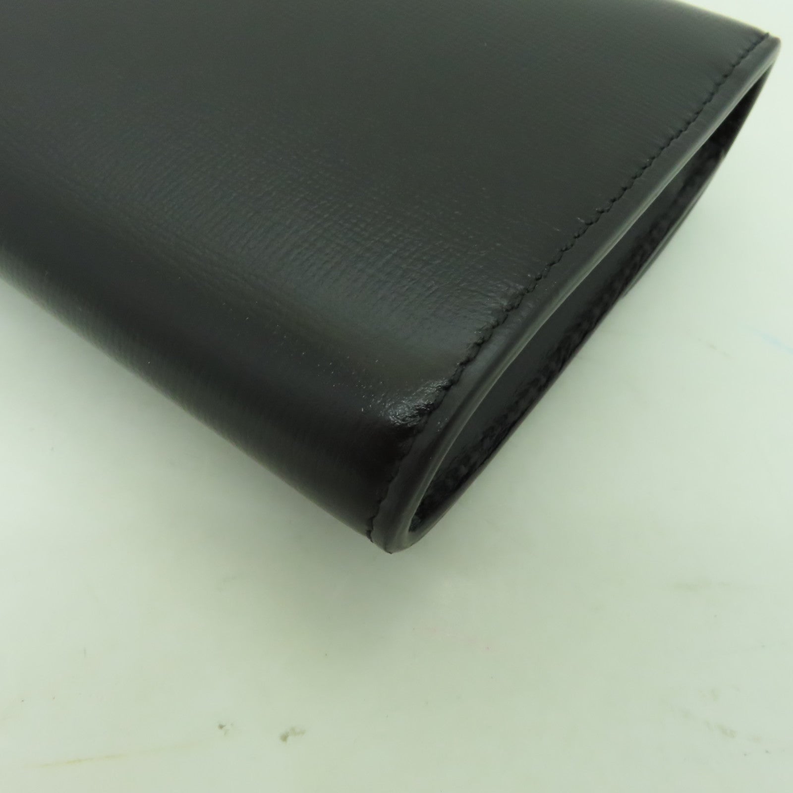 GUCCI 牛皮皮革Broadway Clutch Bag金扣手拿包黑色