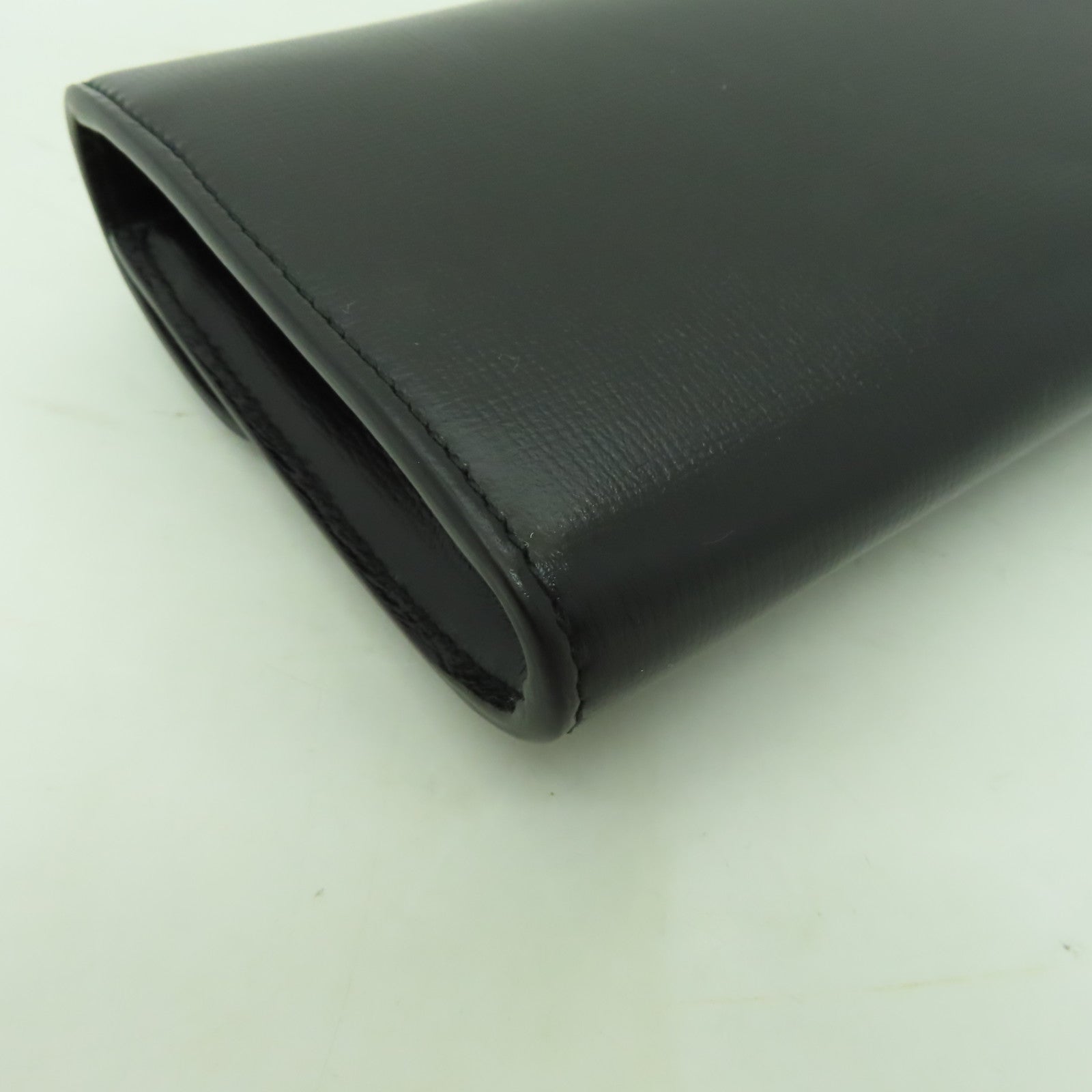 GUCCI 牛皮皮革Broadway Clutch Bag金扣手拿包黑色