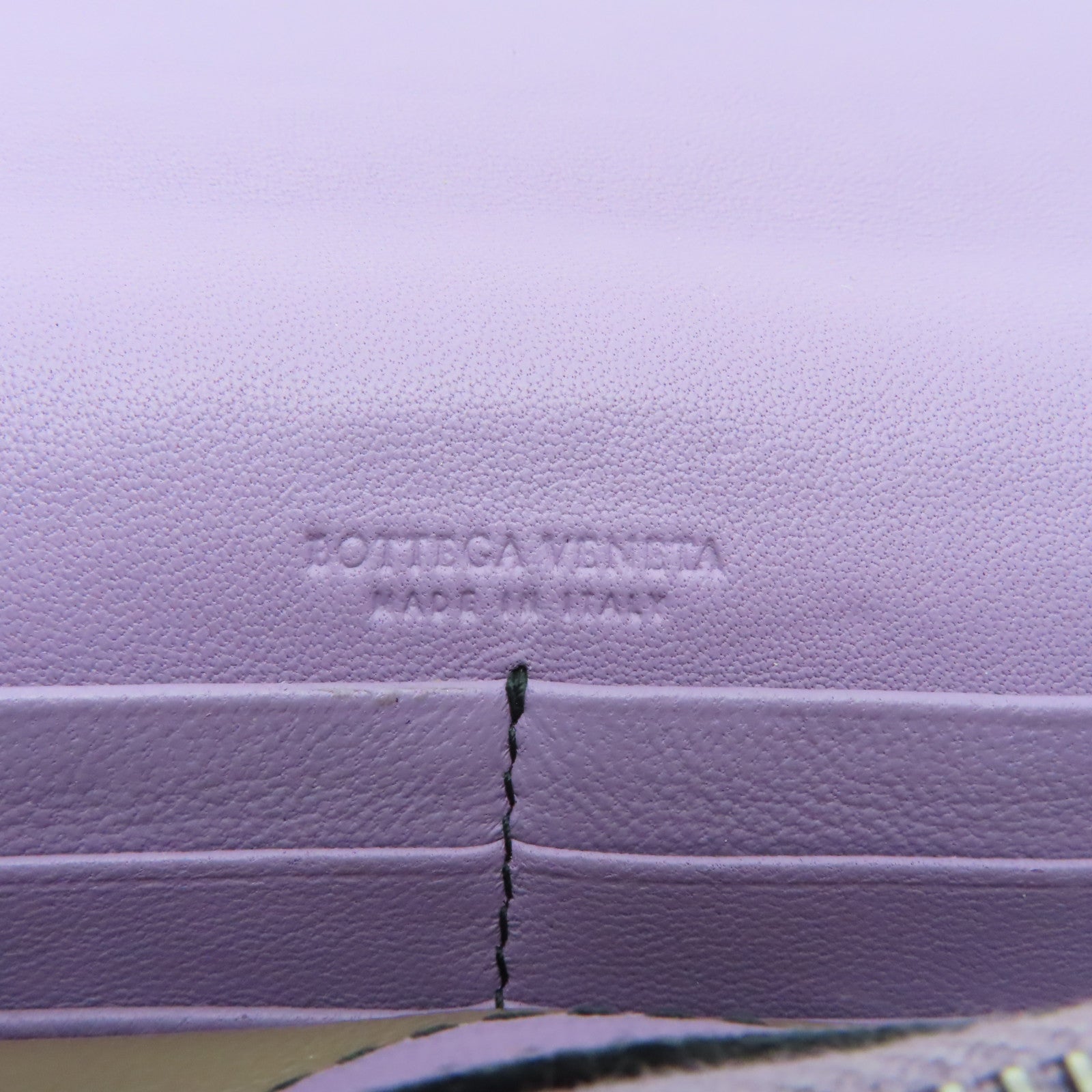 BOTTEGA VENETA 織紋皮革Chain Shoulder Bag金扣鏈帶肩背袋紫色