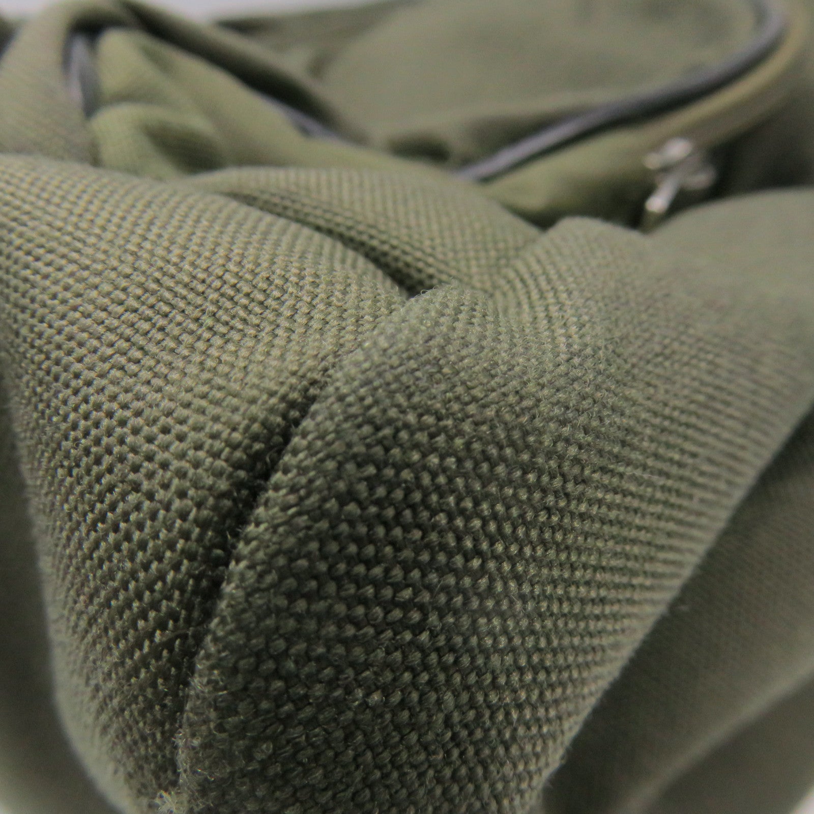 SAINT LAURENT [Sharp Discount] Canvas Hunting Backpack Backpack Green