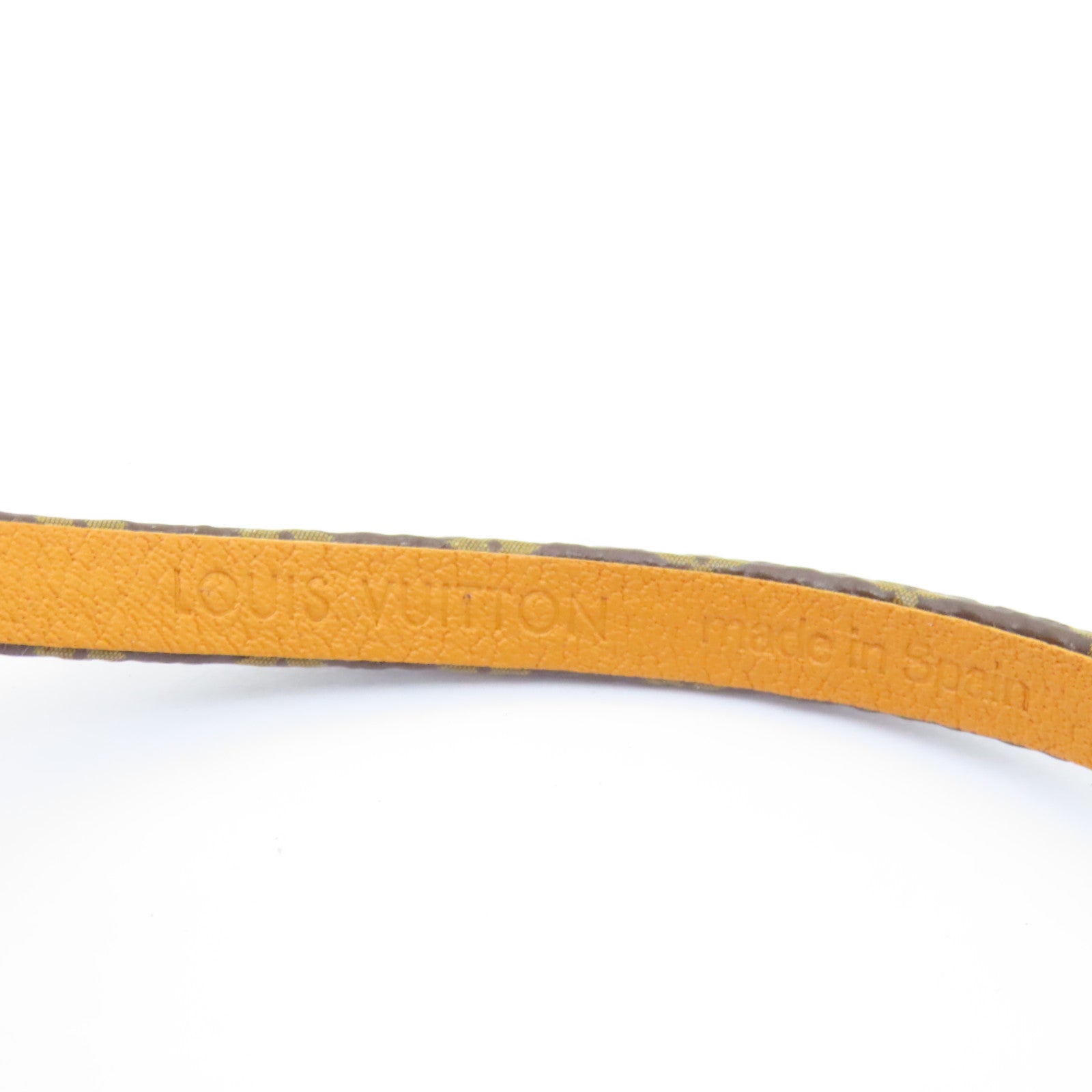LOUIS VUITTON Monogram/金屬Bracelet手鏈棕色/金色