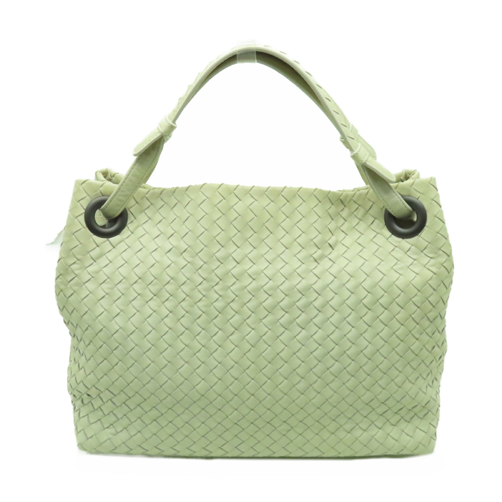 BOTTEGA VENETA 羊皮皮革Shoulder Bag肩背袋米色
