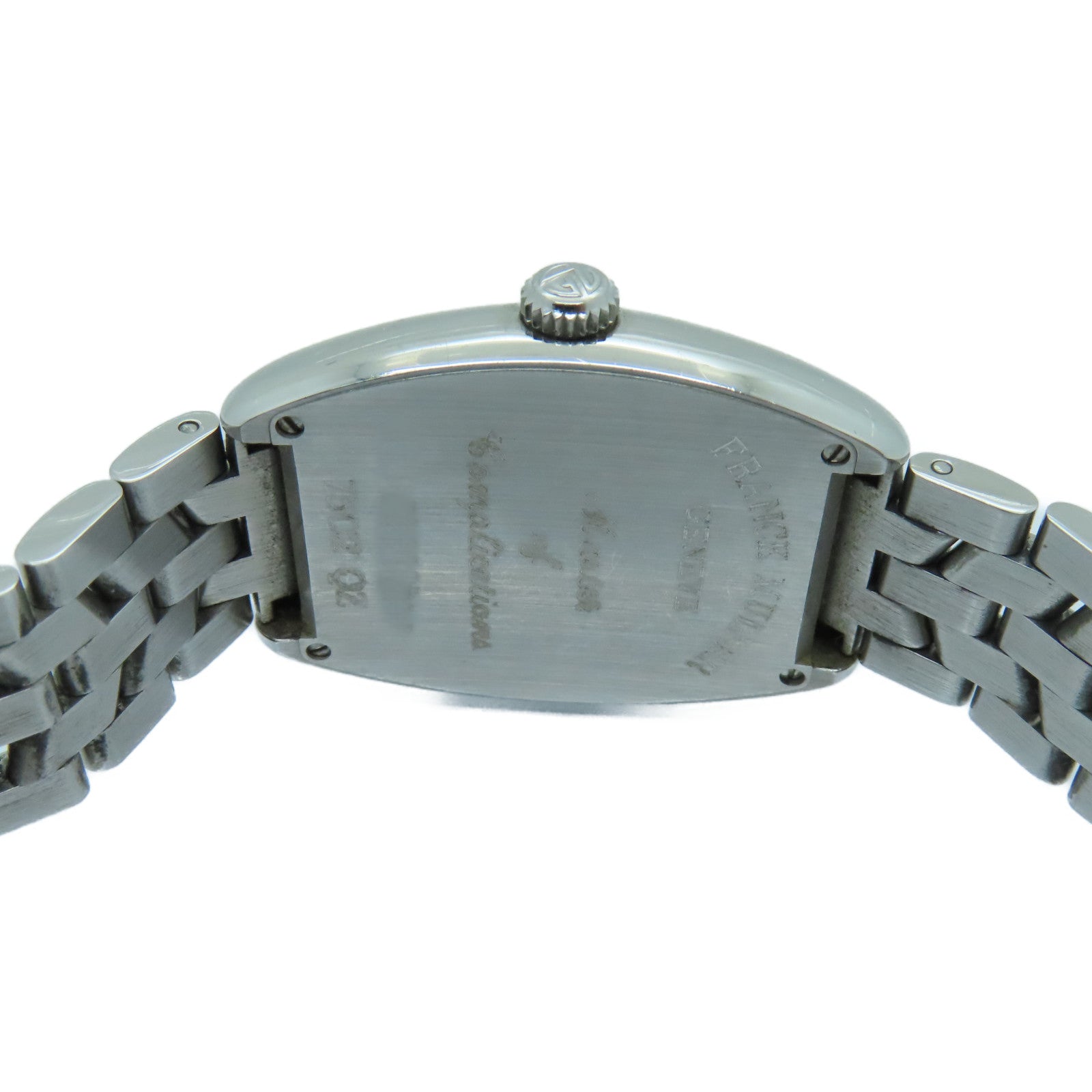 FRANCK MULLER Cintree Curvex 29mm不鏽鋼手錶石英機芯粉紅色
