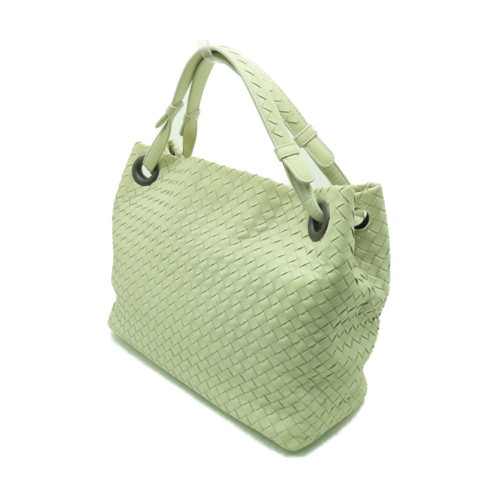 BOTTEGA VENETA 羊皮皮革Shoulder Bag肩背袋米色