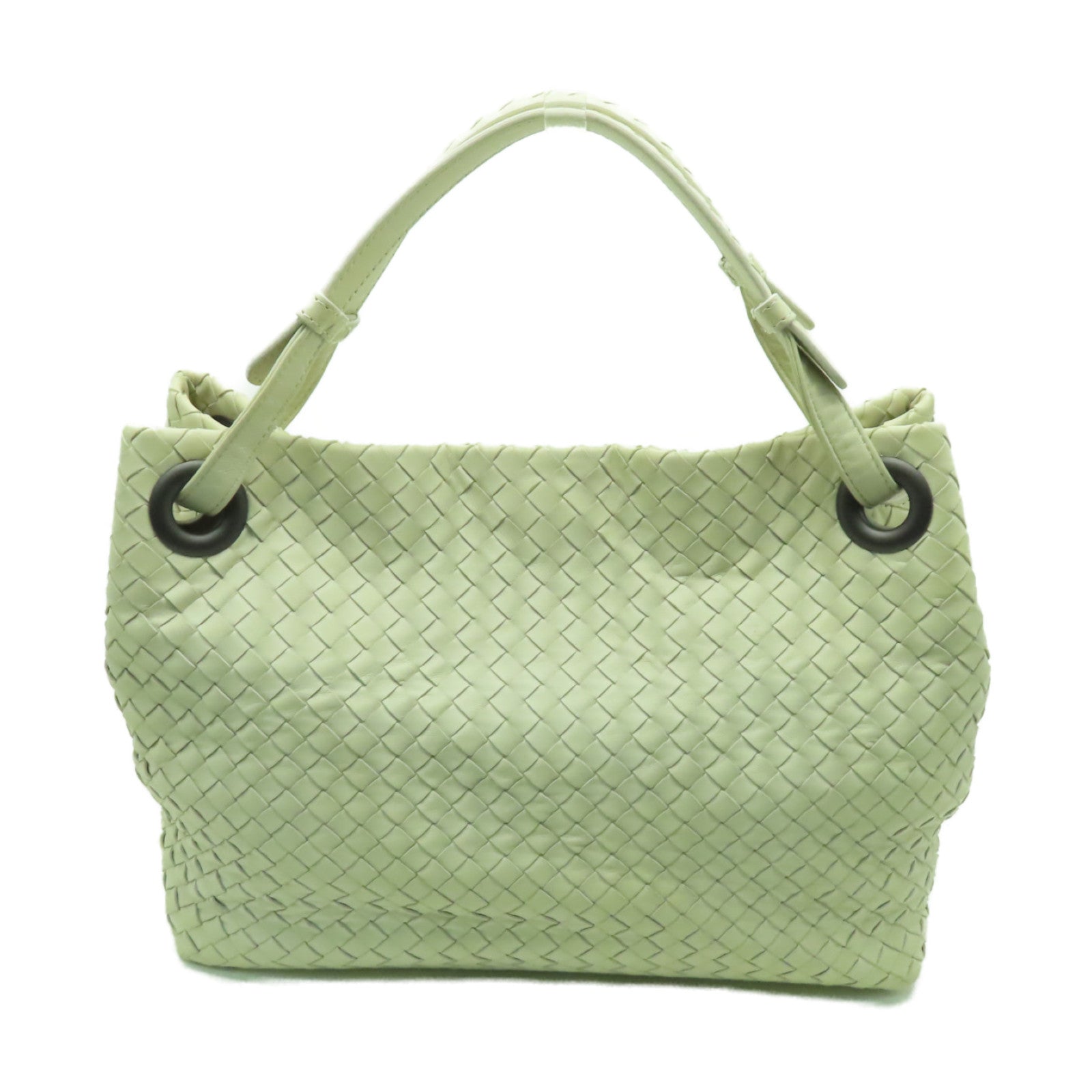 BOTTEGA VENETA 羊皮皮革Shoulder Bag肩背袋米色