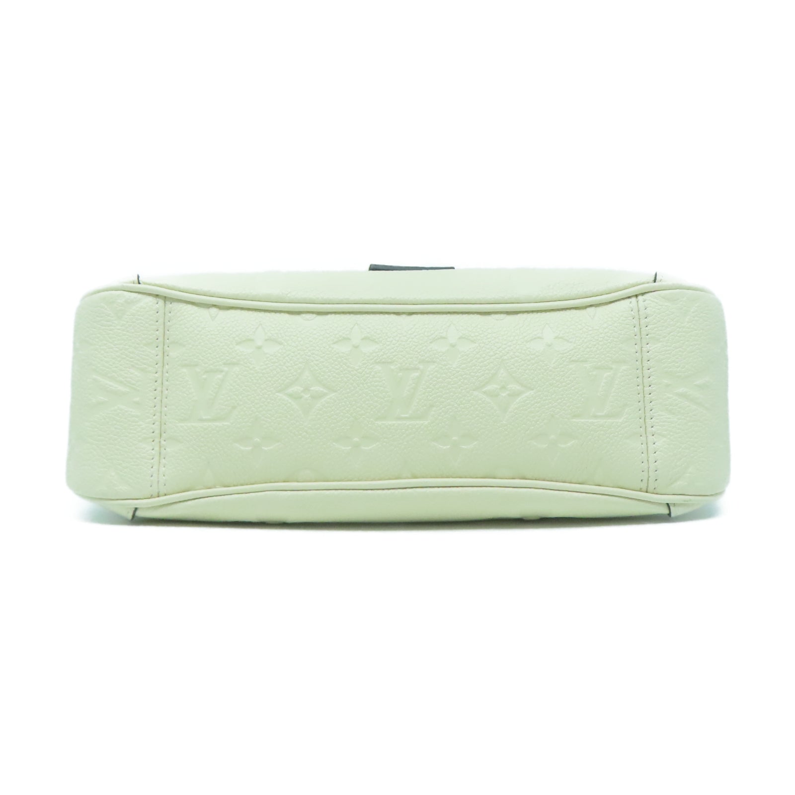 LOUIS VUITTON 【激減優惠】牛皮皮革Trianon PM金扣手挽肩背兩用袋米色