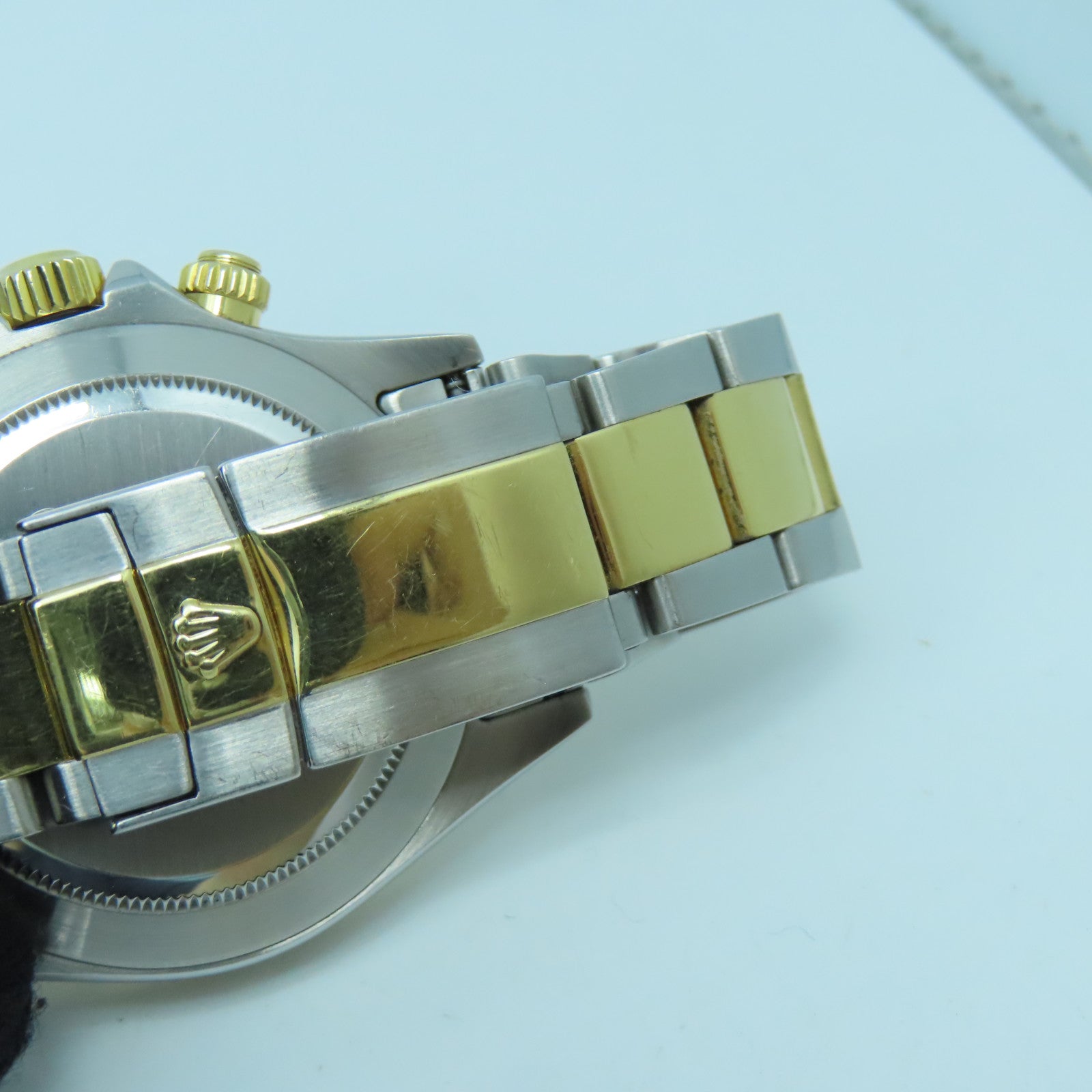 ROLEX Daytona 40mm18K/不鏽鋼手錶自動機芯彩色