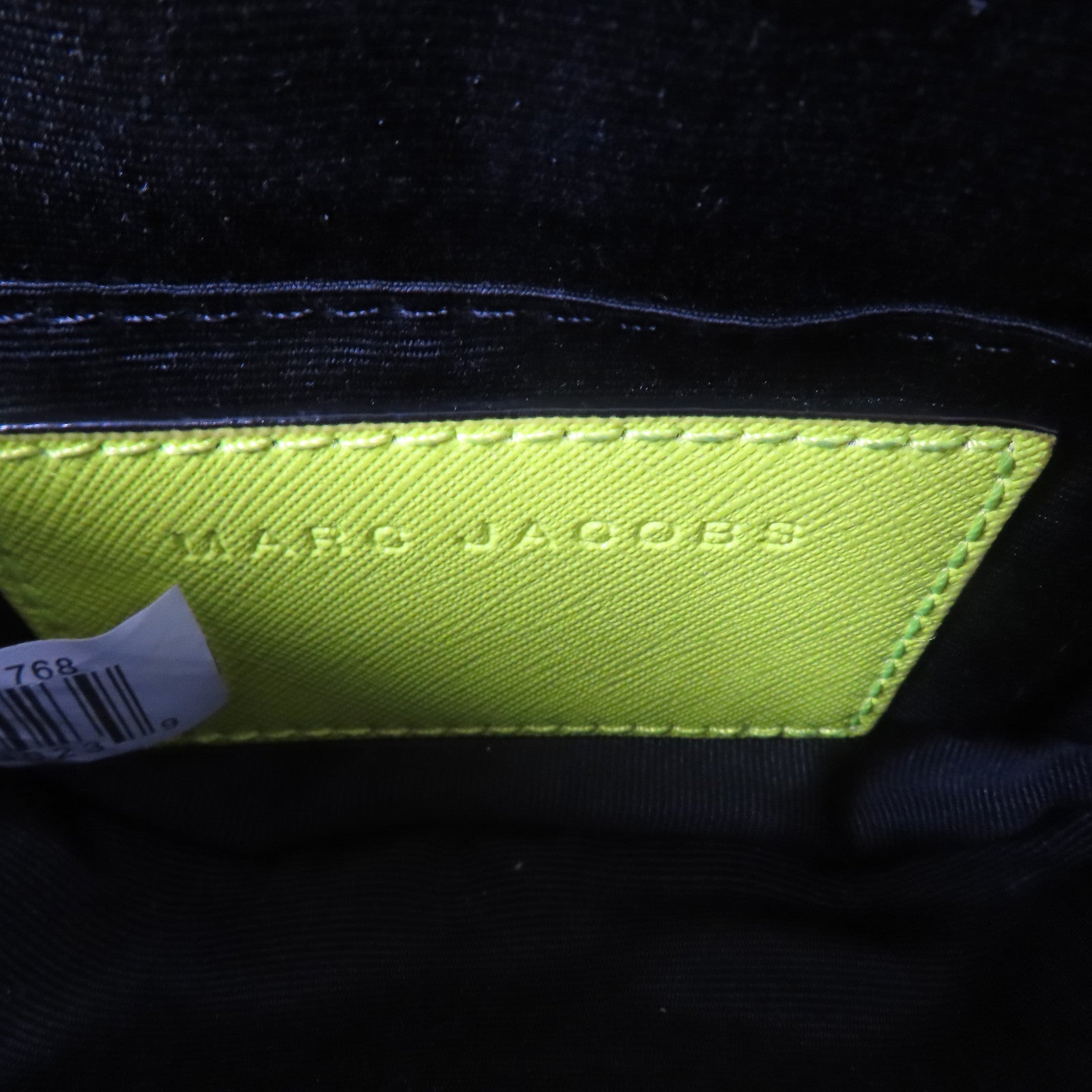 MARC JACOBS 牛皮皮革Shoulder Bag銀扣肩背袋黃色/粉紅色