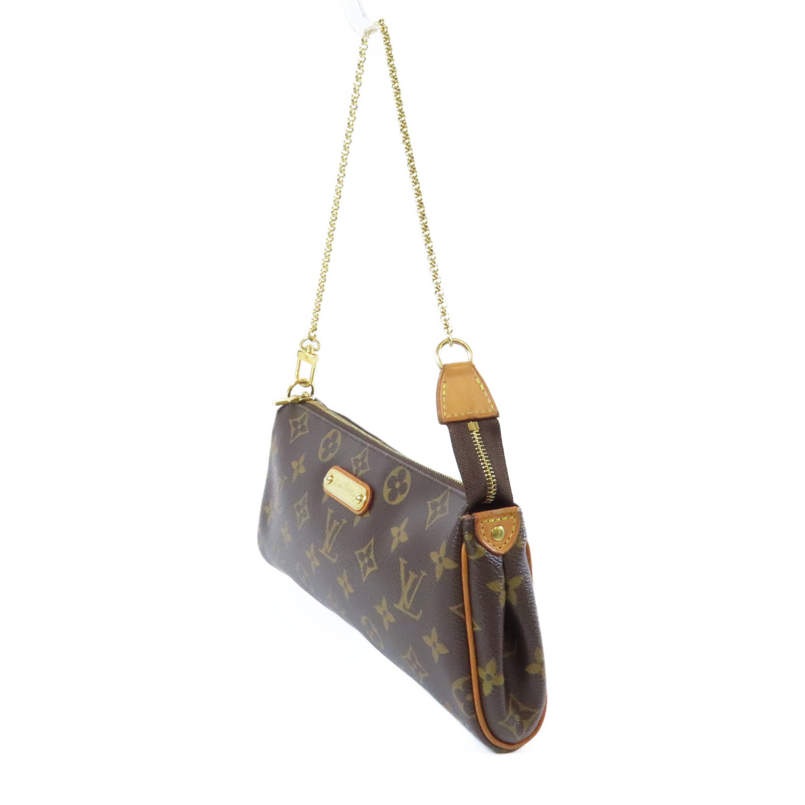 LOUIS VUITTON Monogram Eva金扣手挽肩背兩用袋啡色